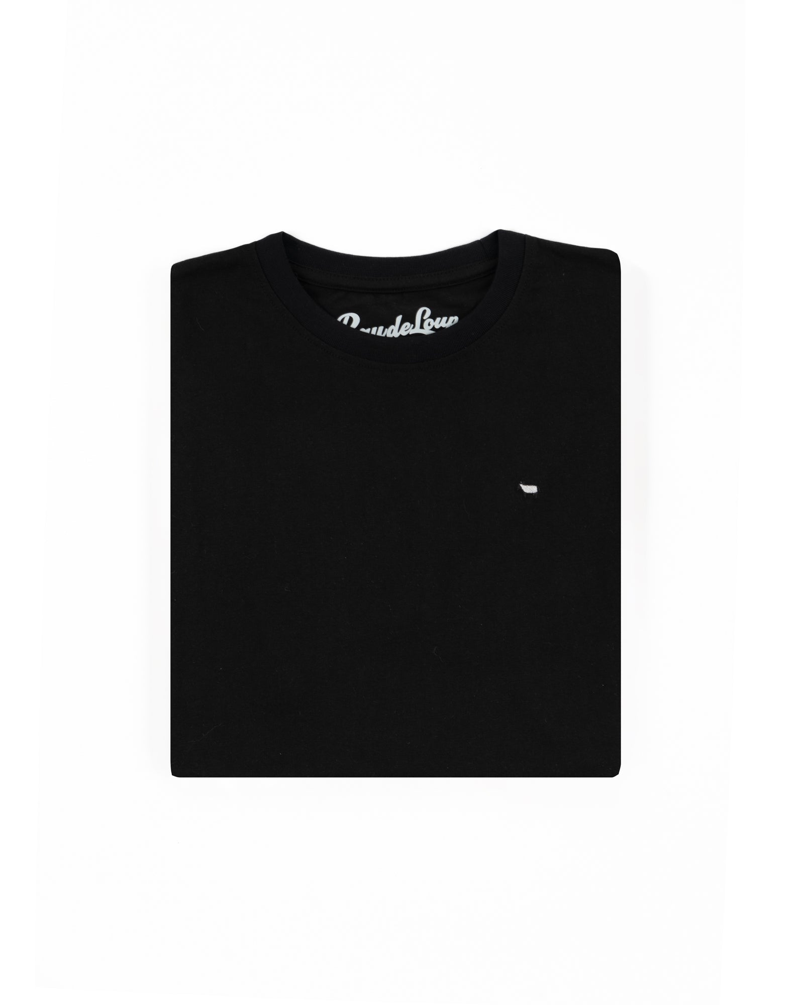 Black Boxy Beta Tee