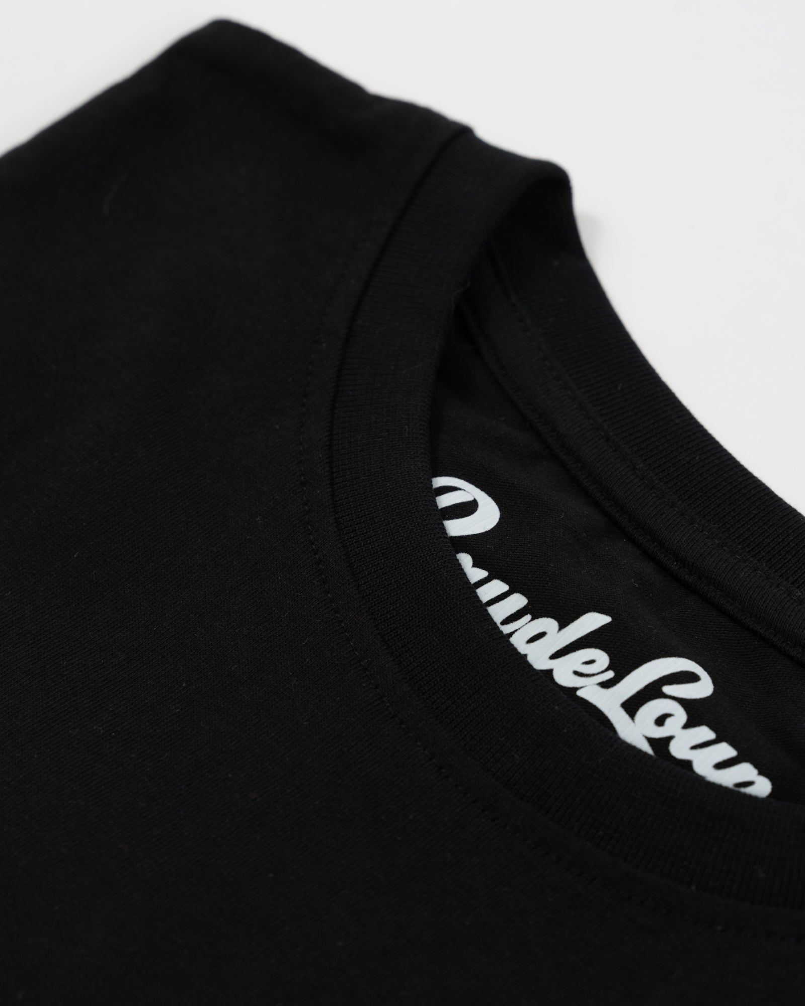 Black Boxy Beta Tee