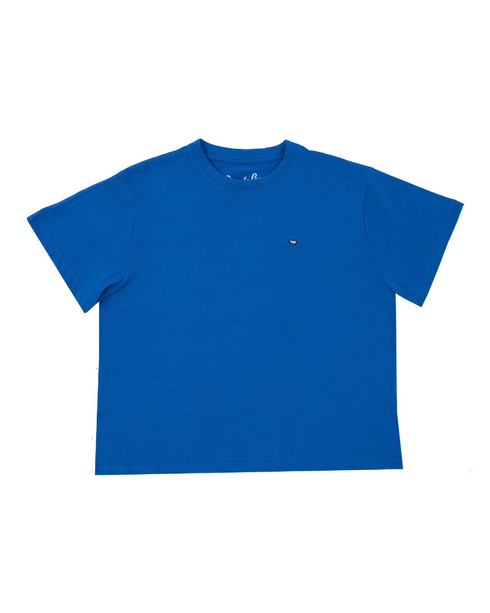 Royal Blue Boxy Beta Tee