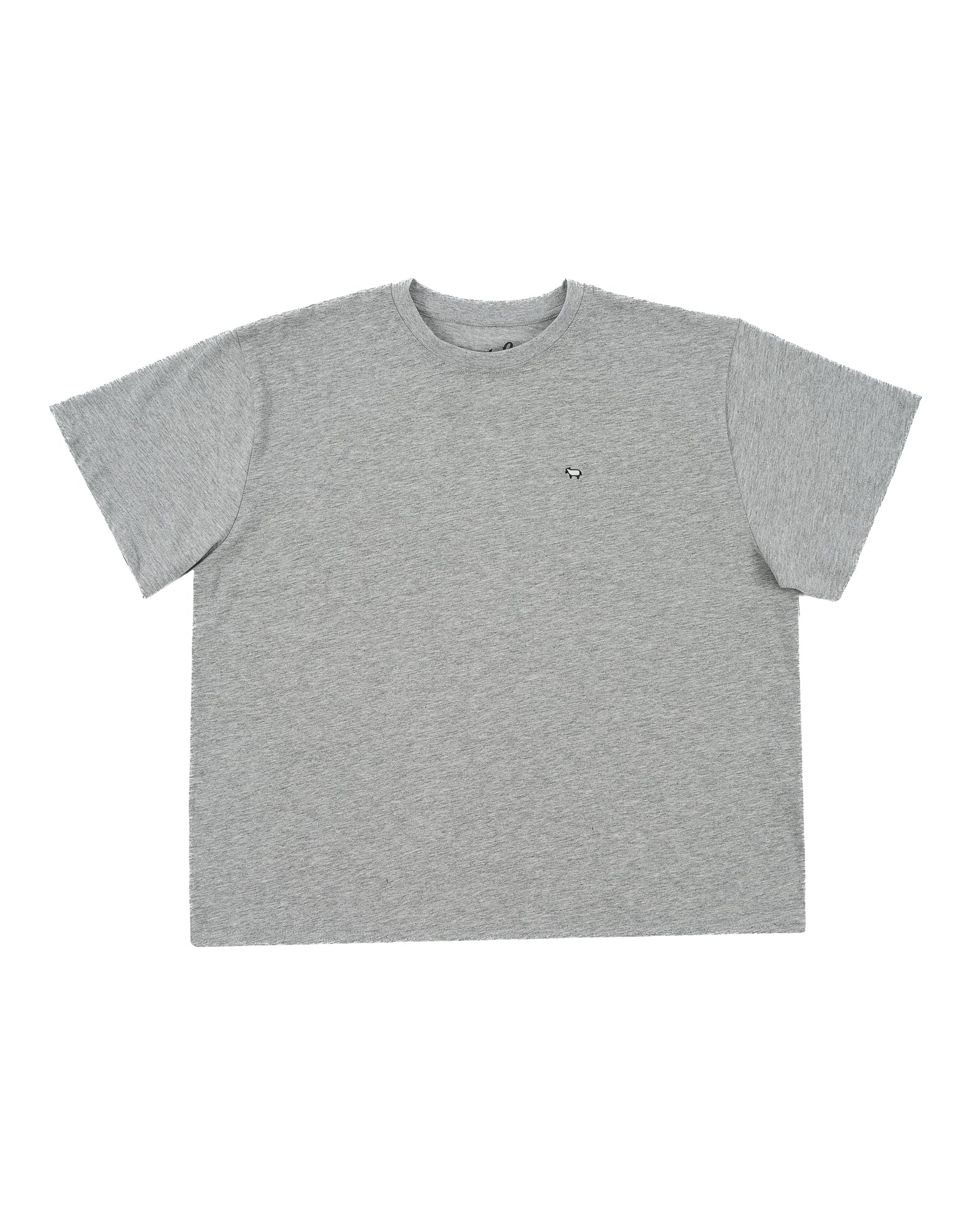 Heather Grey Boxy Beta Tee