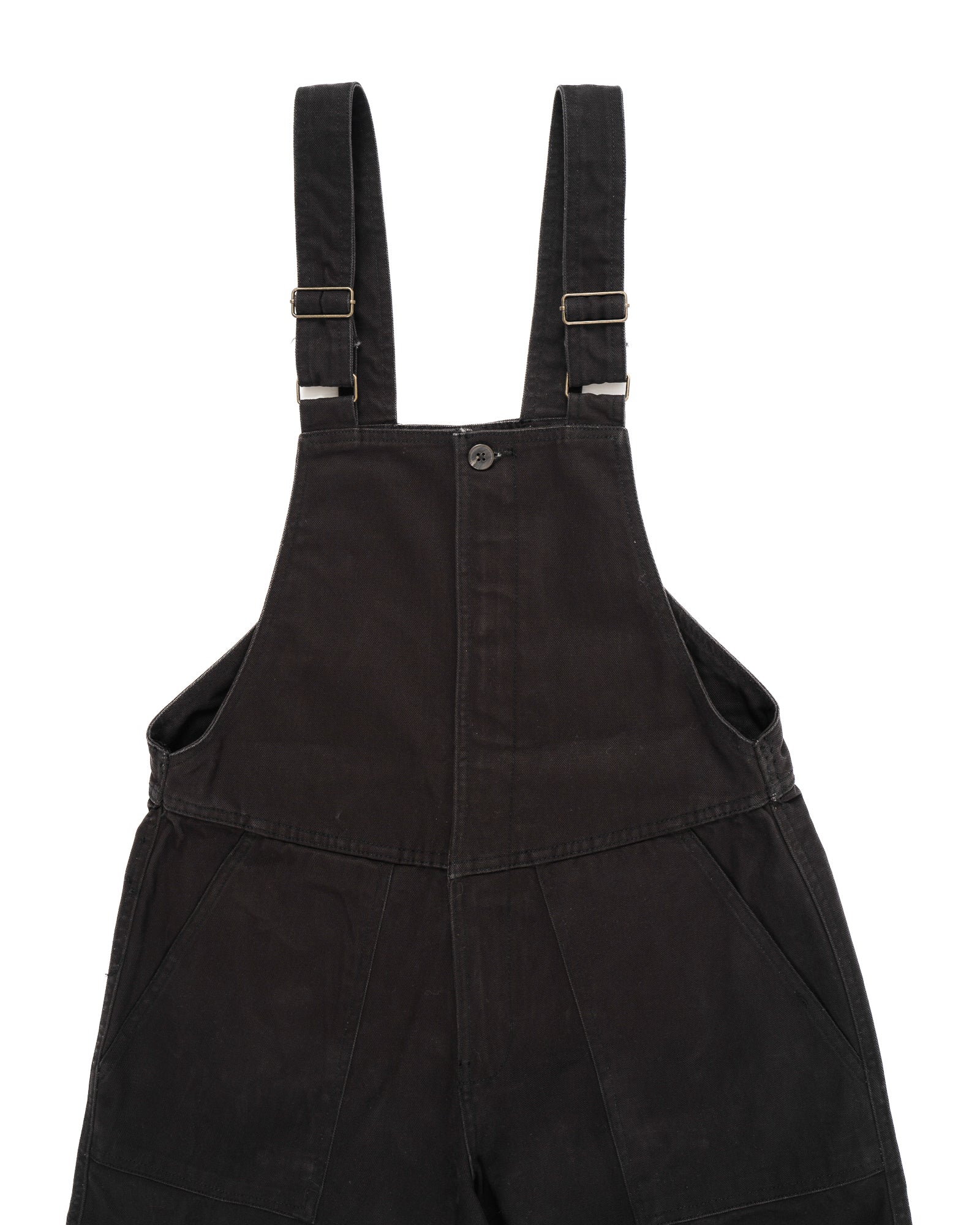 Black Canvas Overalls