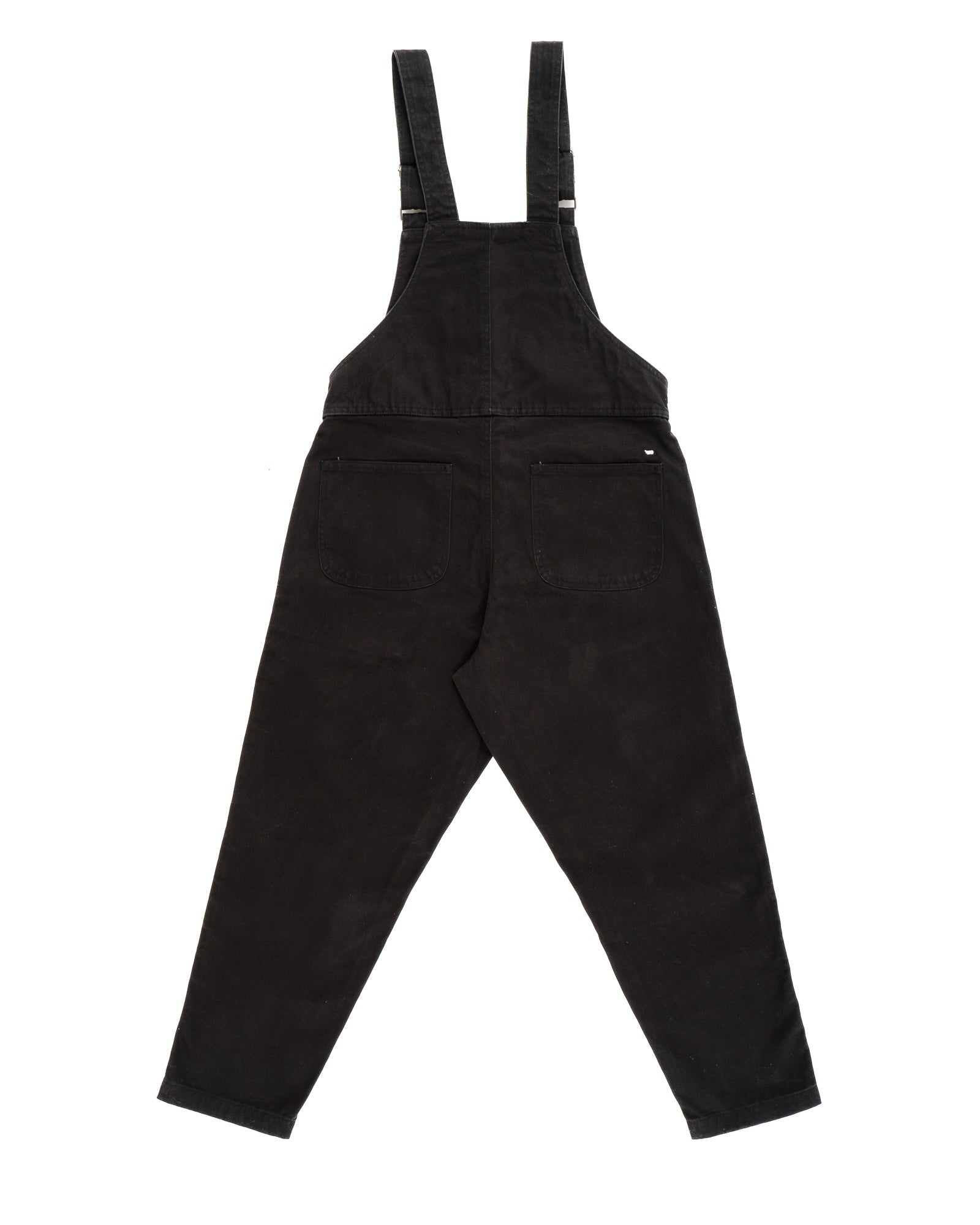 Black Canvas Overalls