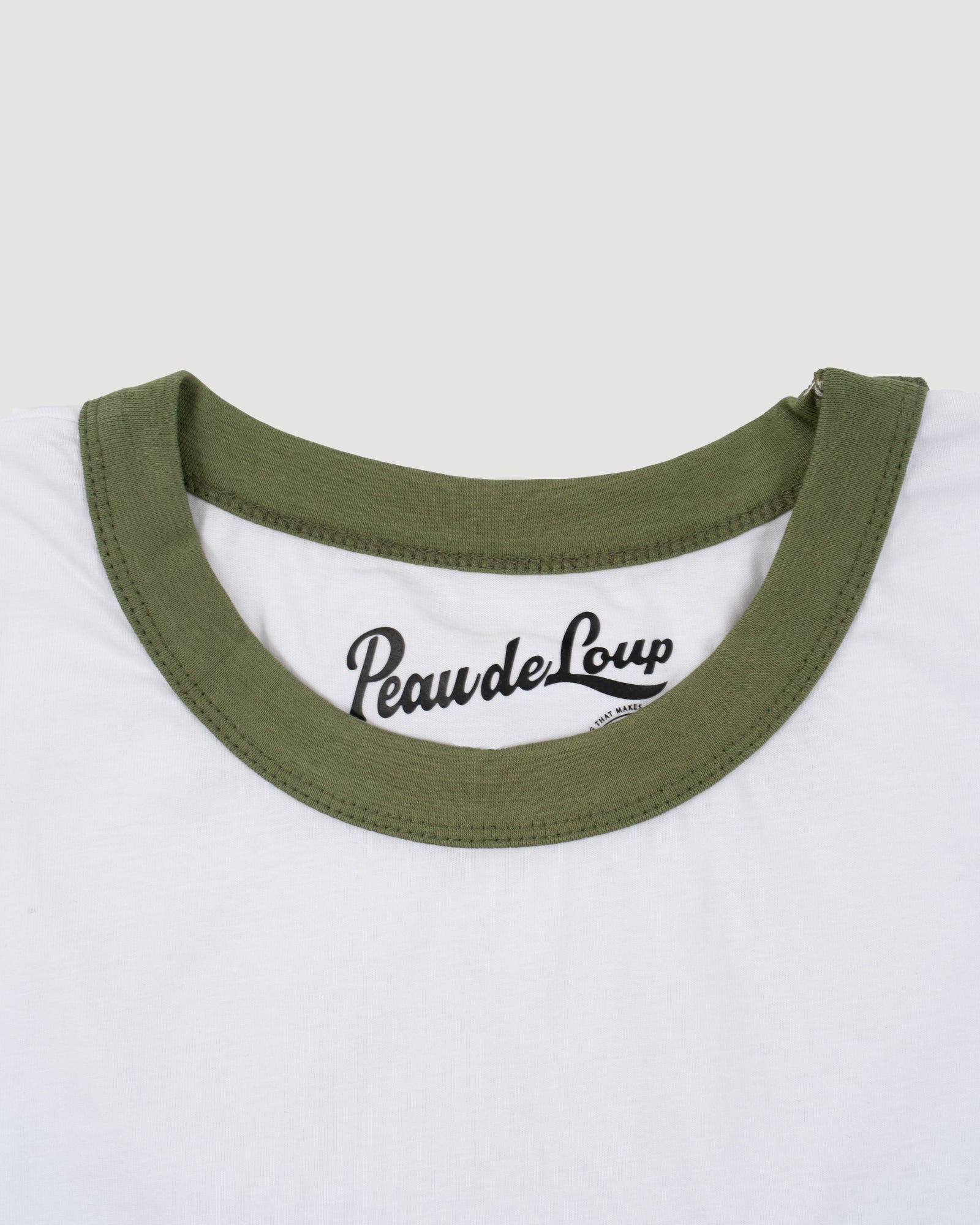Olive Ringer Tee