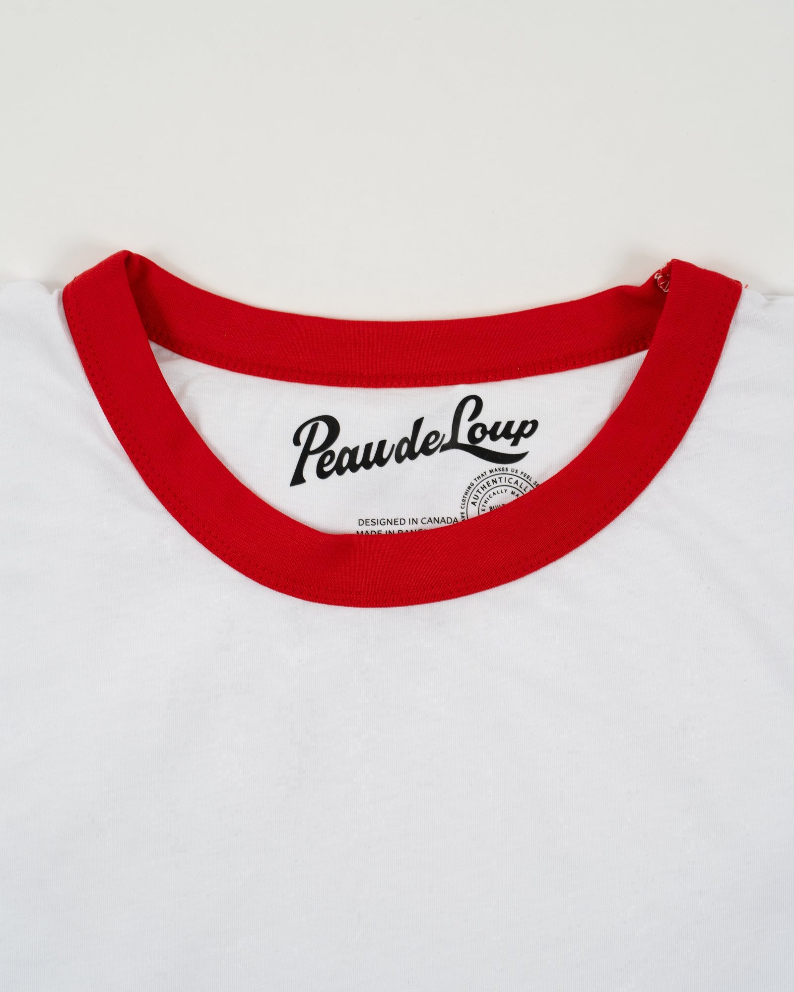Red Ringer Tee