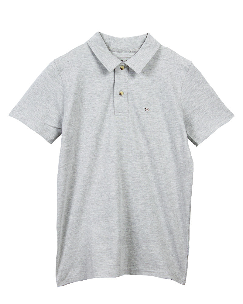 Classic Heather Grey Polo