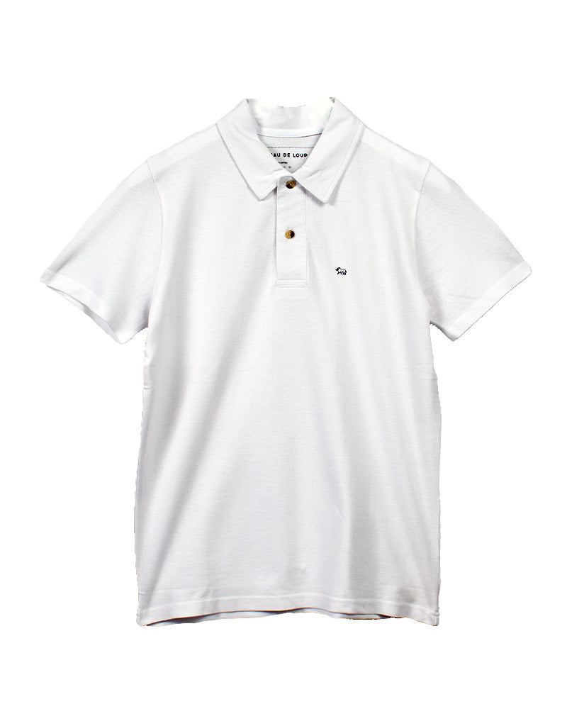 Classic White Polo