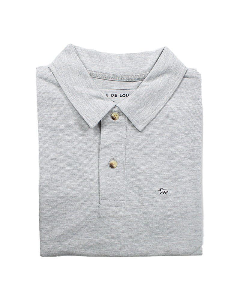 Classic Heather Grey Polo