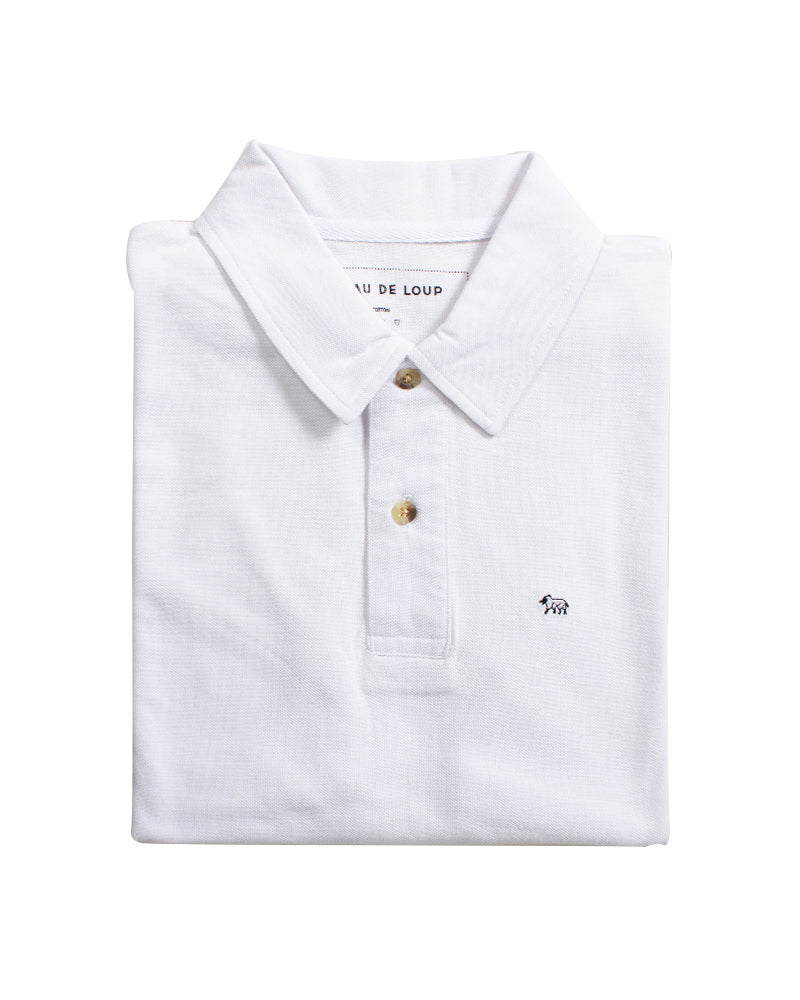 Classic White Polo