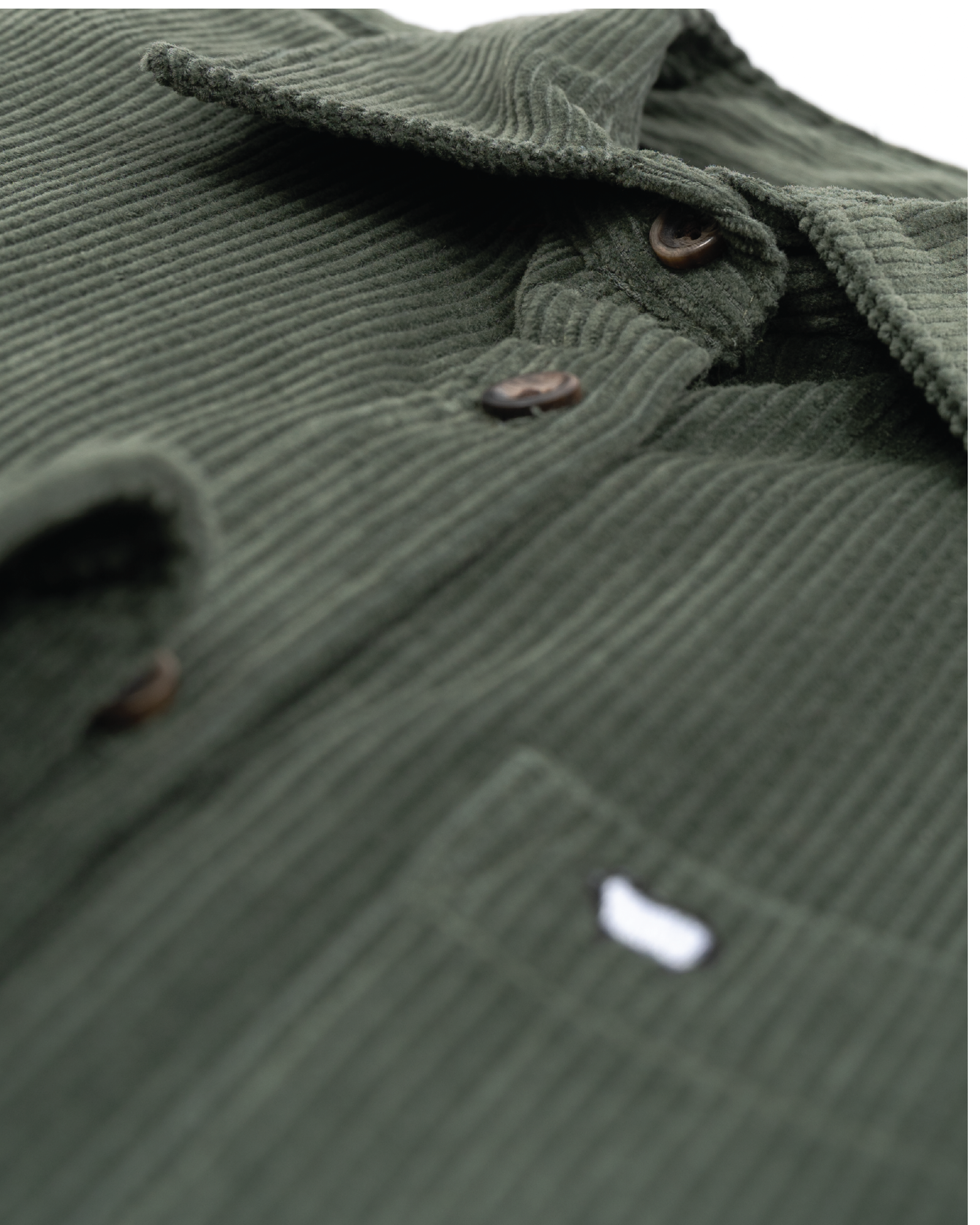 Olive Corduroy Long Sleeve