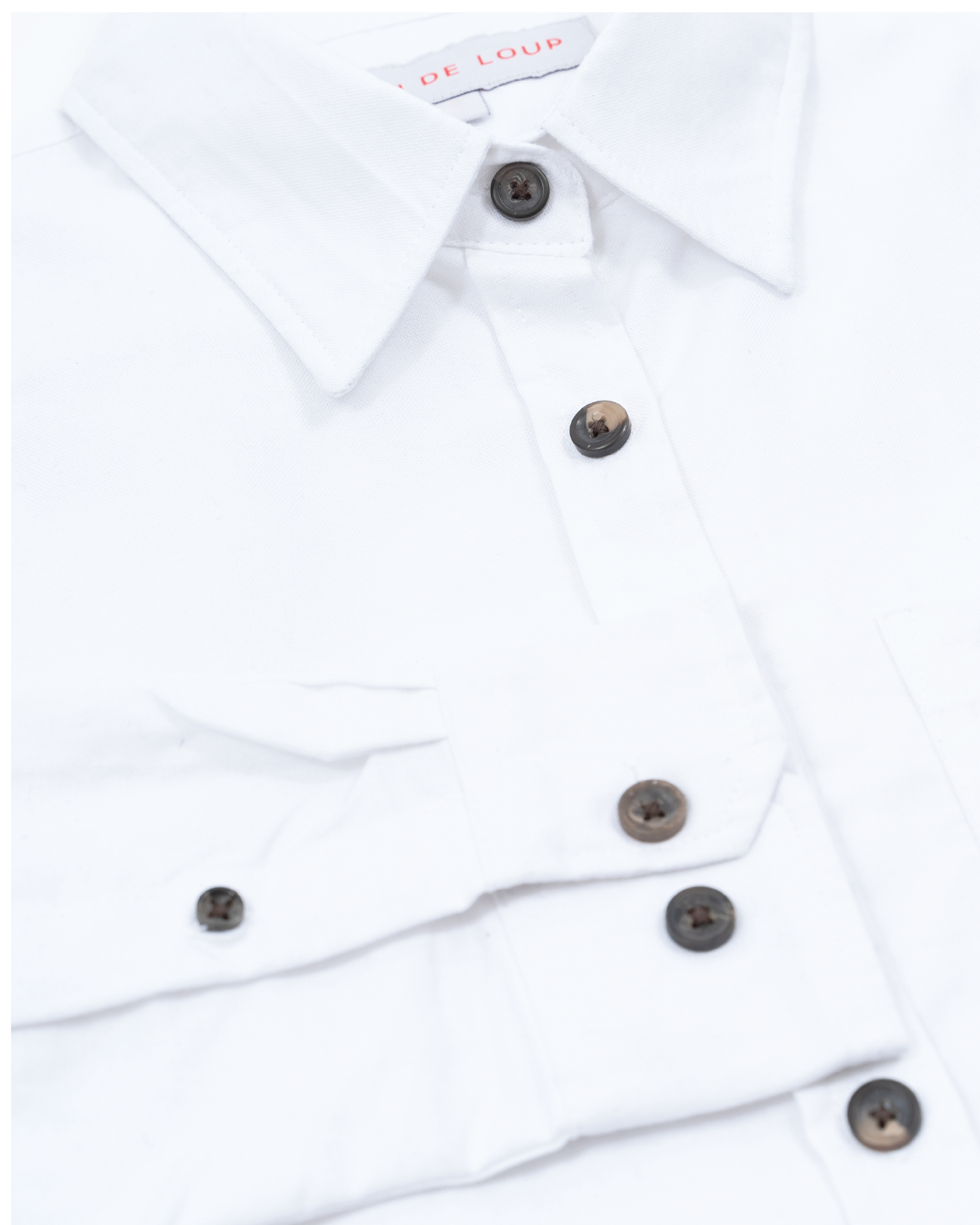 White Long Sleeve Oxford