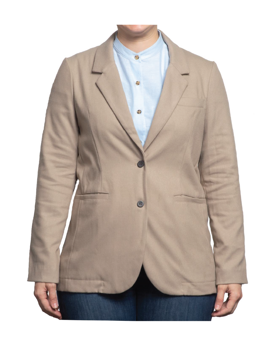 Wheatley Faux-Wool Suit Jacket