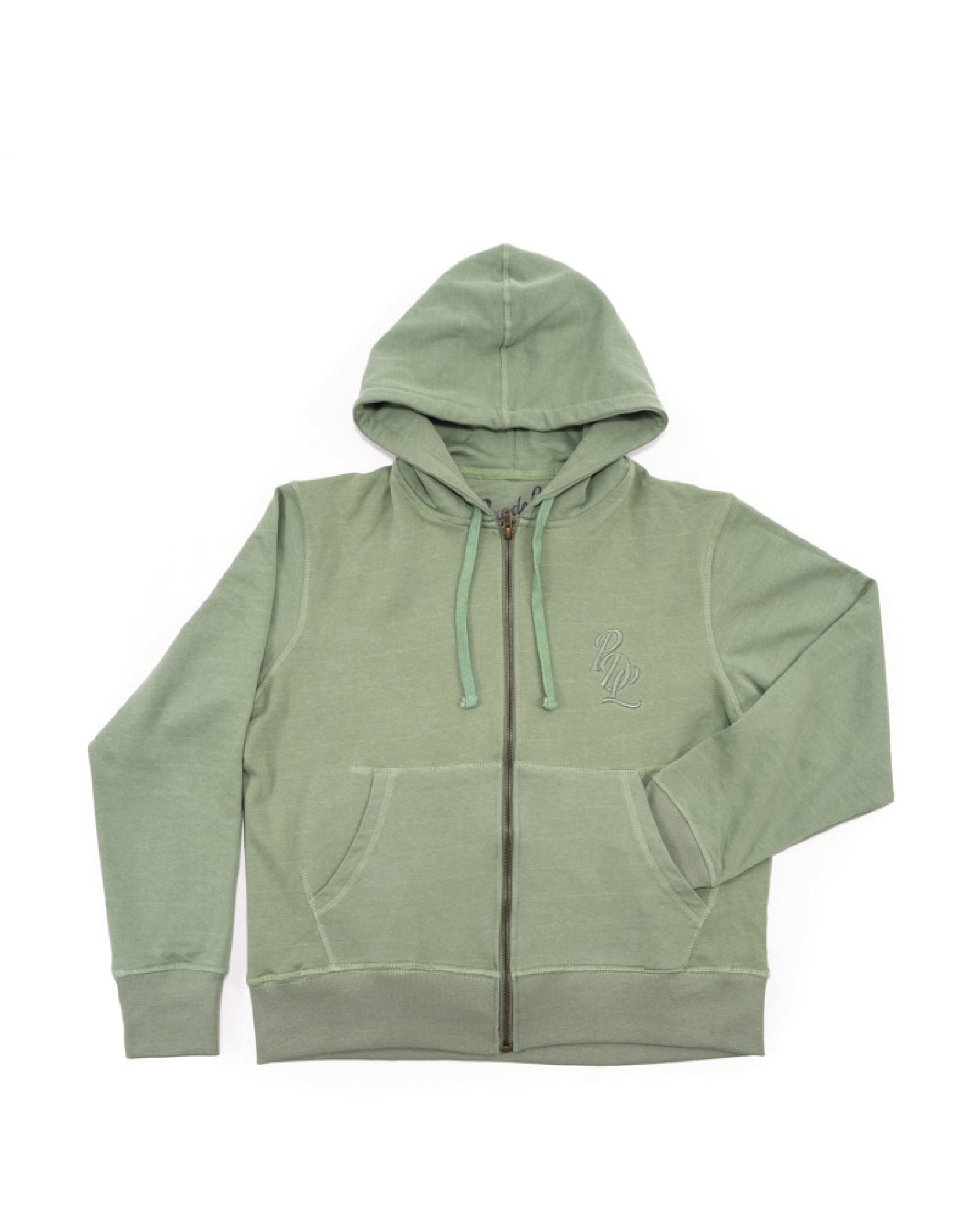 Alpha Olive Script Hoodie