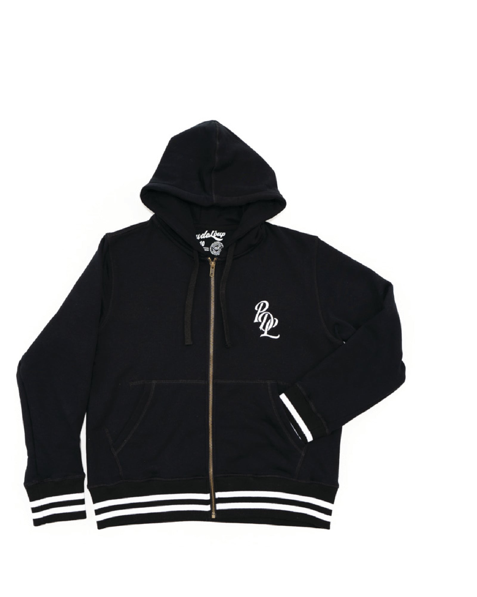 Alpha Black Varsity Script Logo