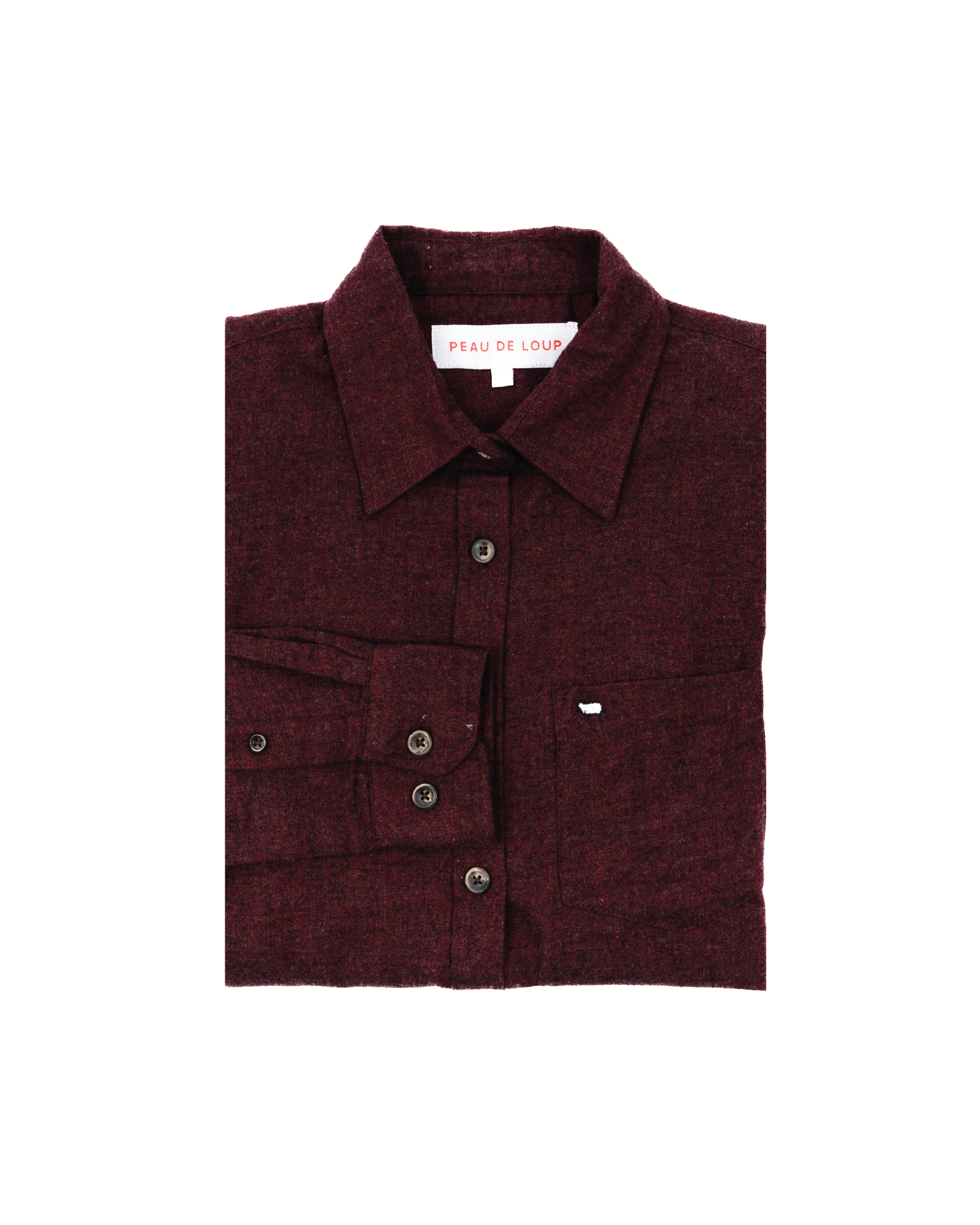 Berry Flannel Long Sleeve