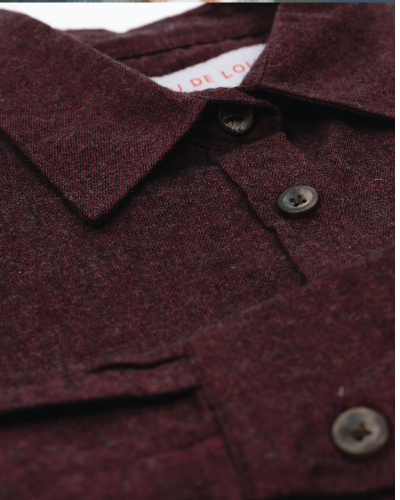 Berry Flannel Long Sleeve