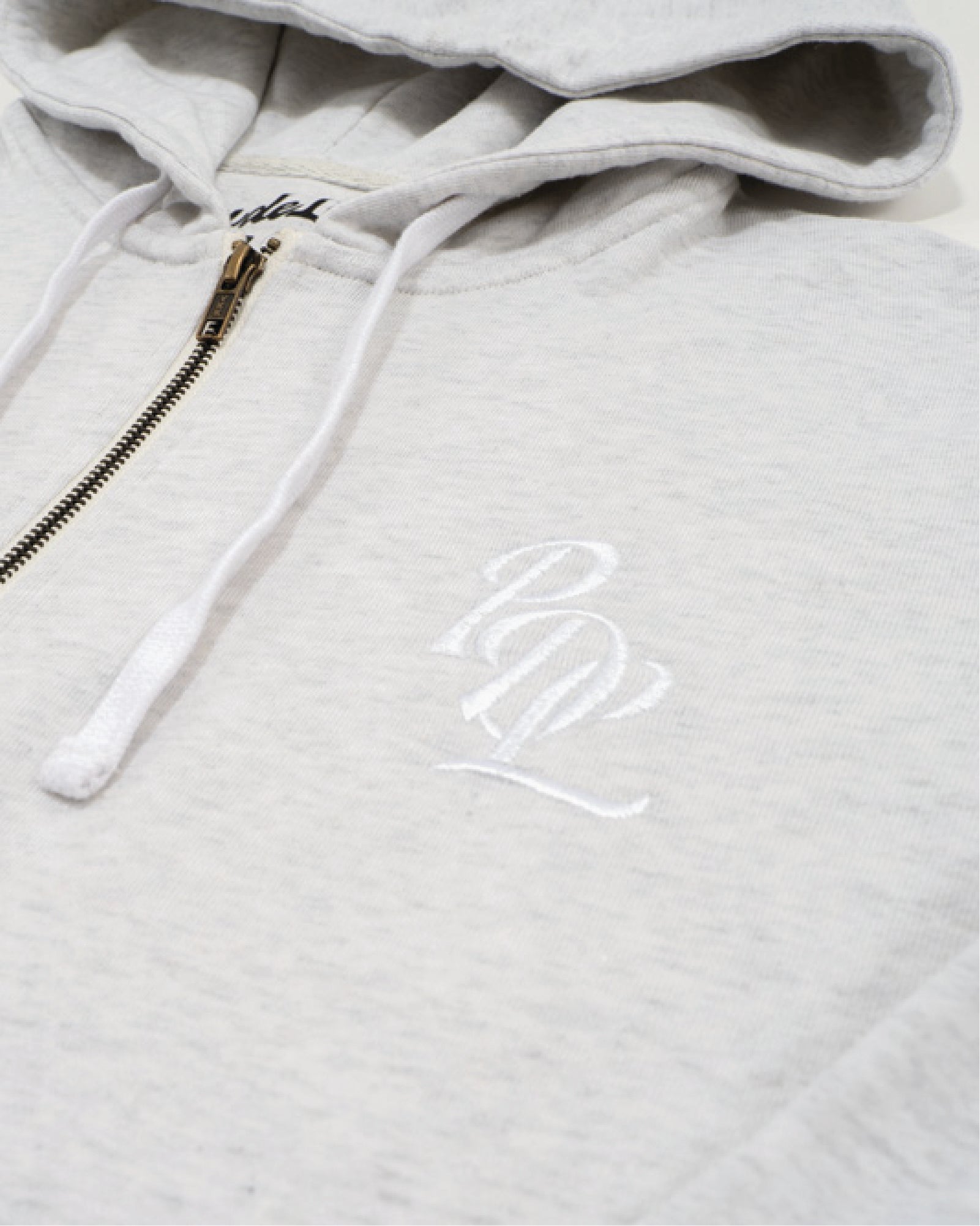 Alpha Melange Script Hoodie