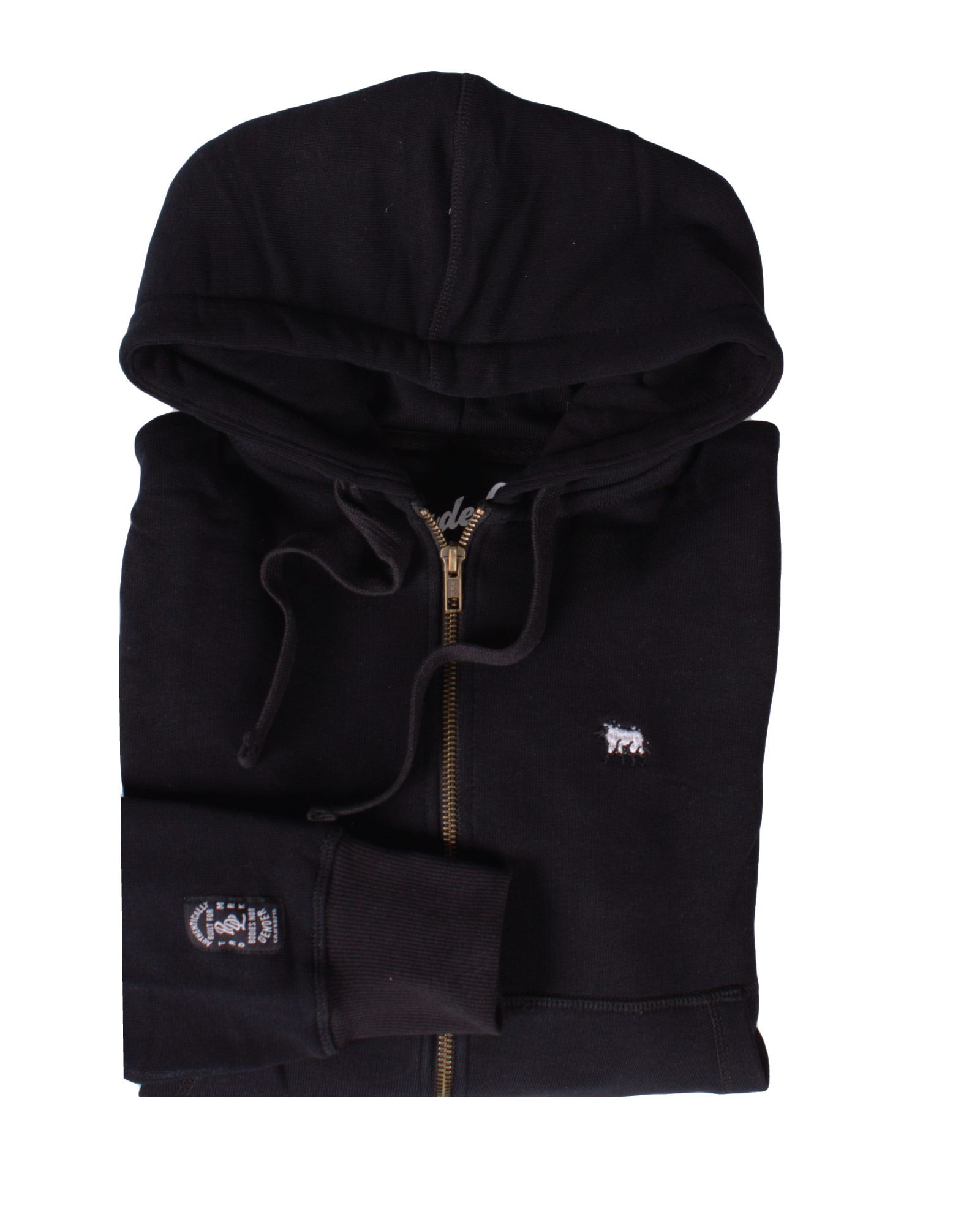 Plus Black Logo Hoodie