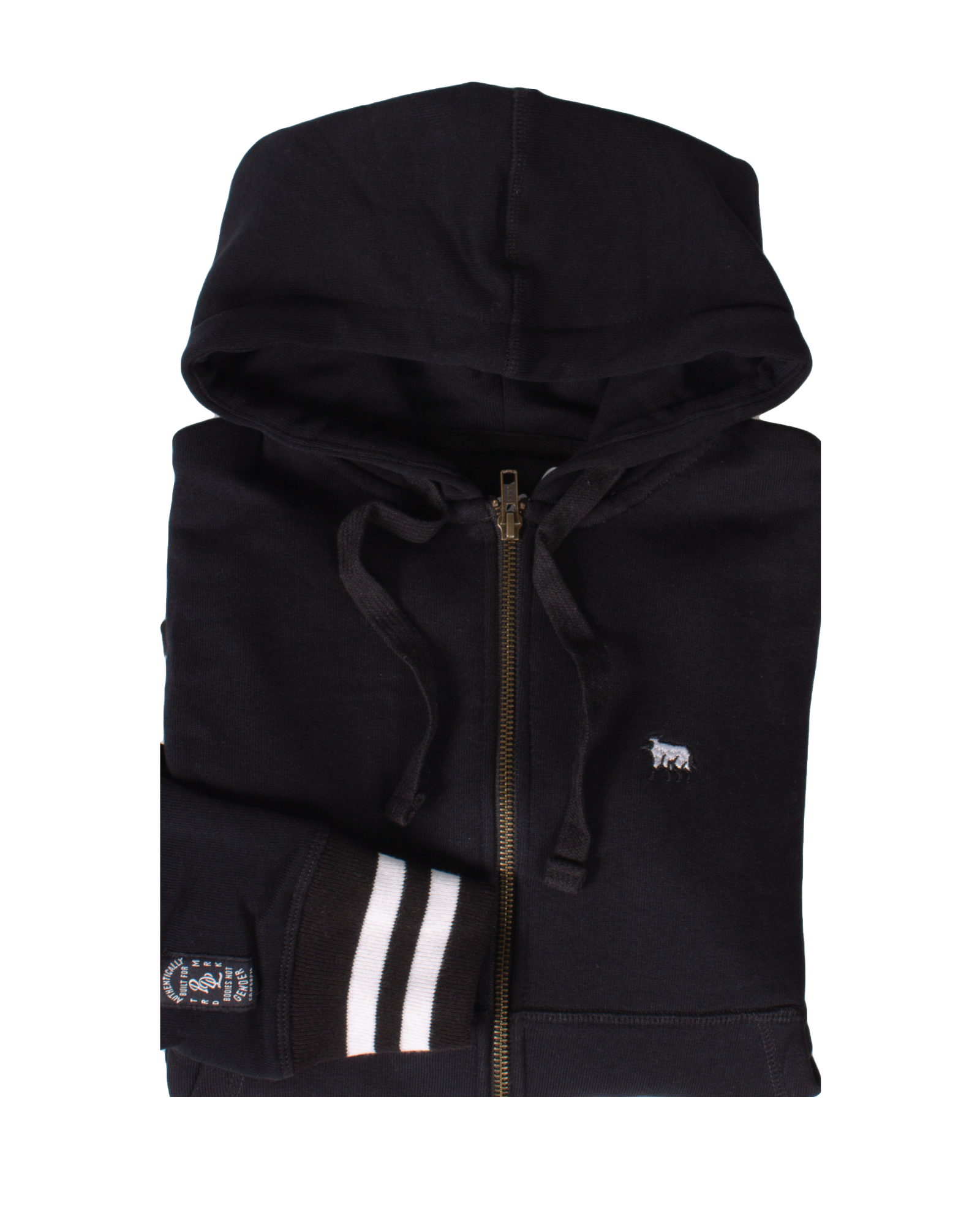 Kids Black Varsity Logo Hoodie