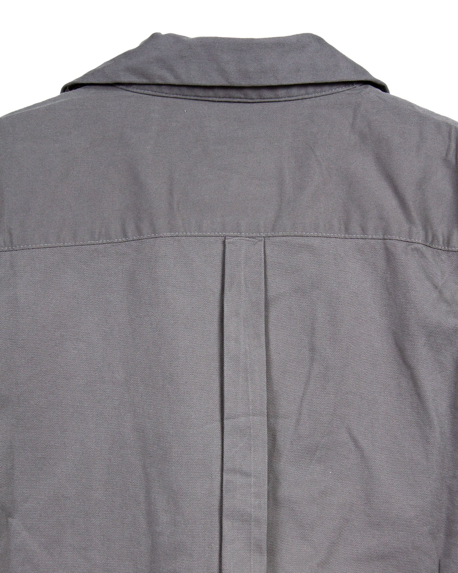 Grey Camp Collar Shirt