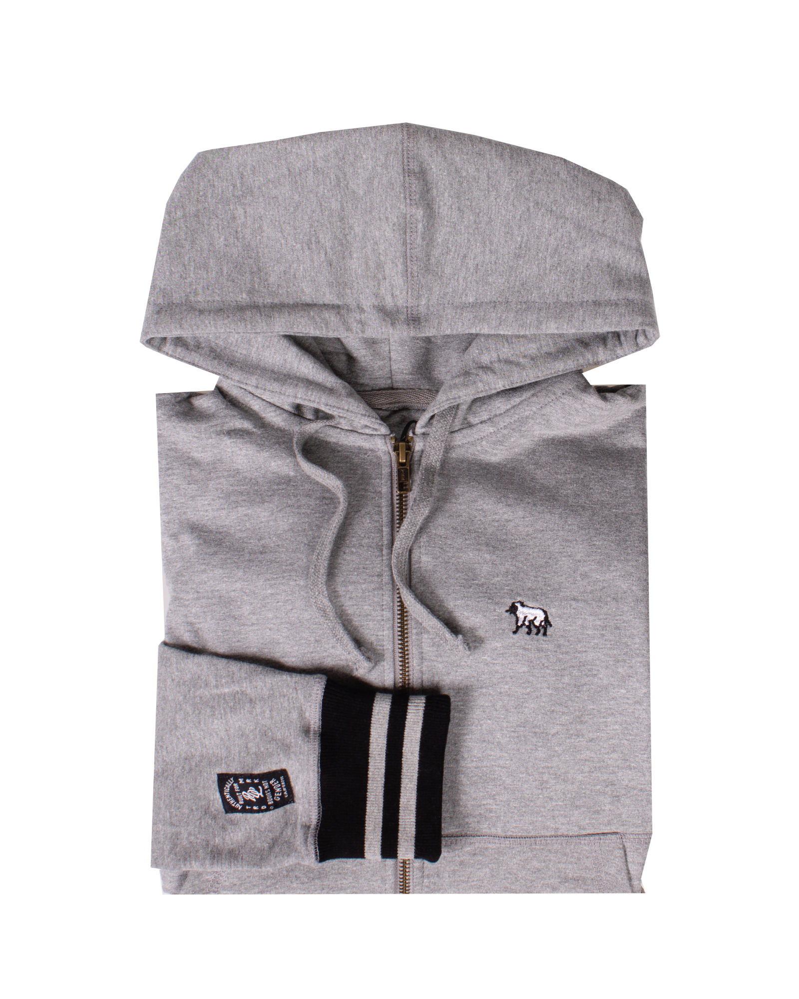Kids Gray Varsity Logo hoodie
