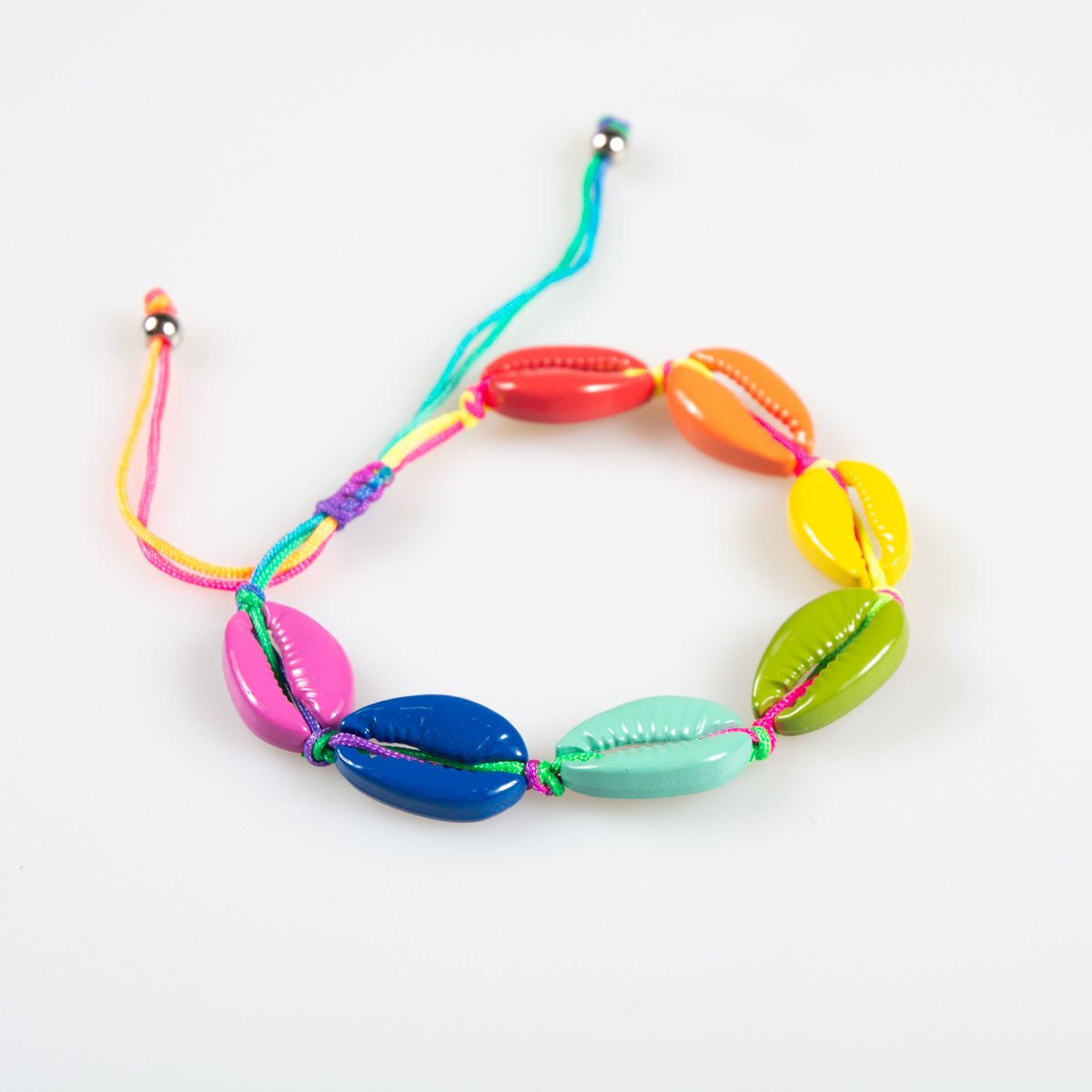 Pride Puka Shell Bracelet or Anklet