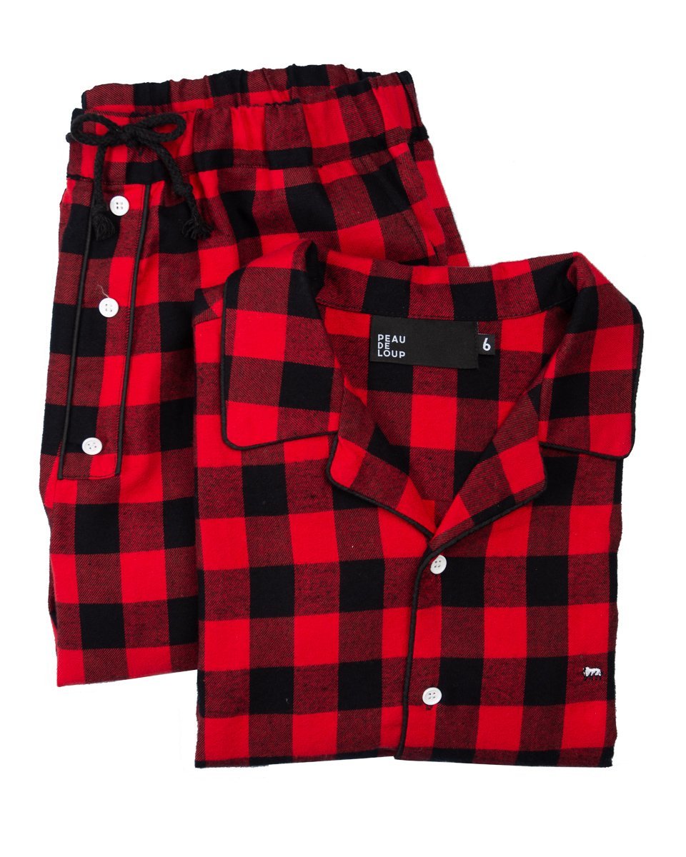Orion Flannel PJ Top