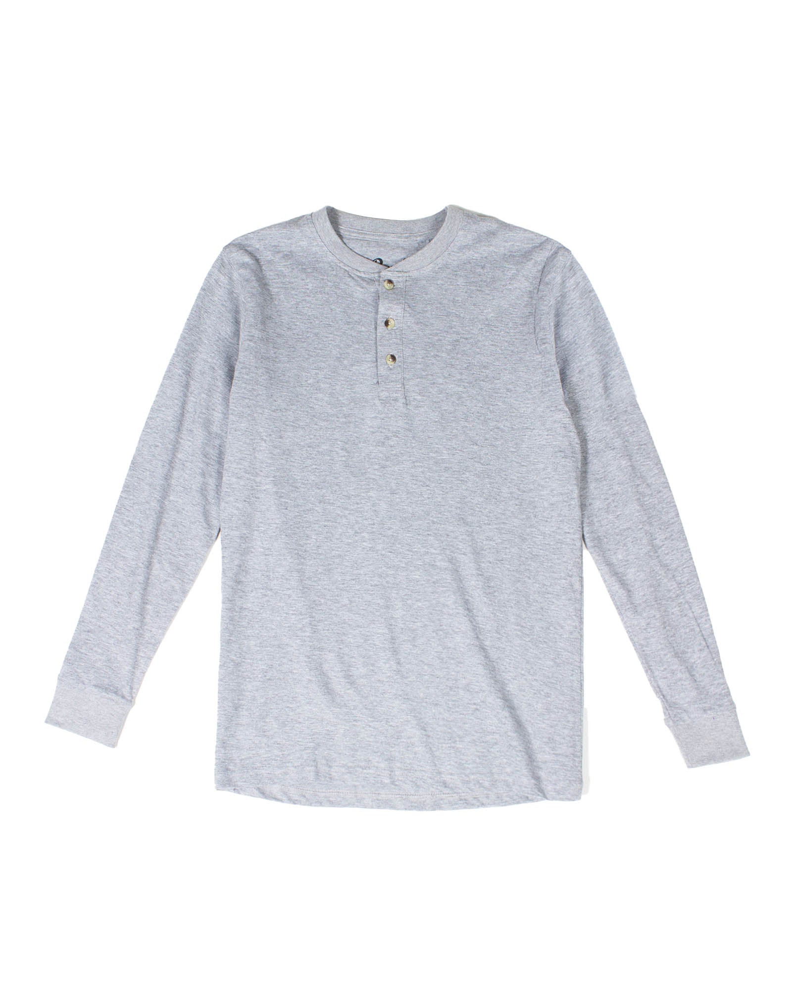 Heather Grey Henley