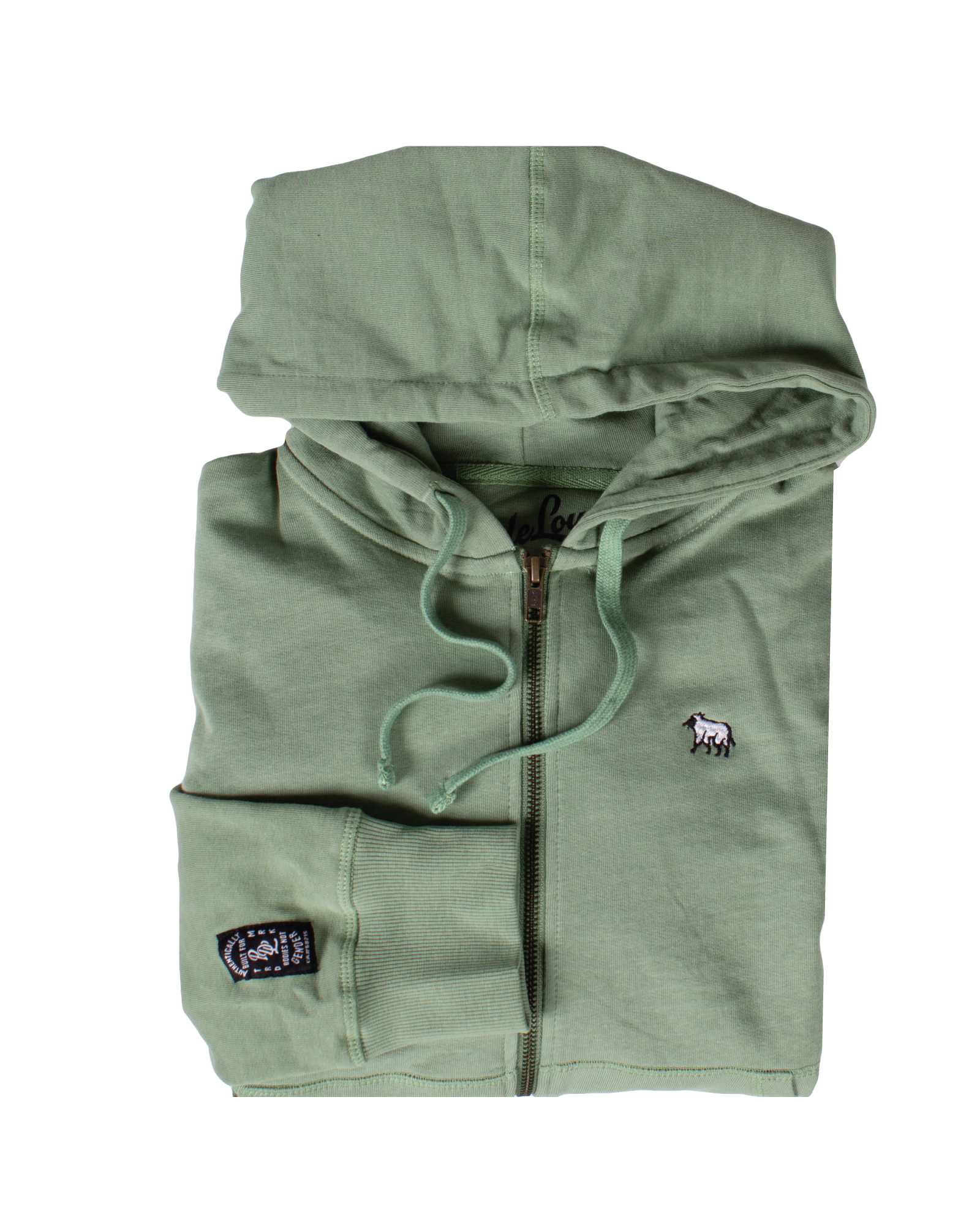 Kids Olive Logo Hoodie