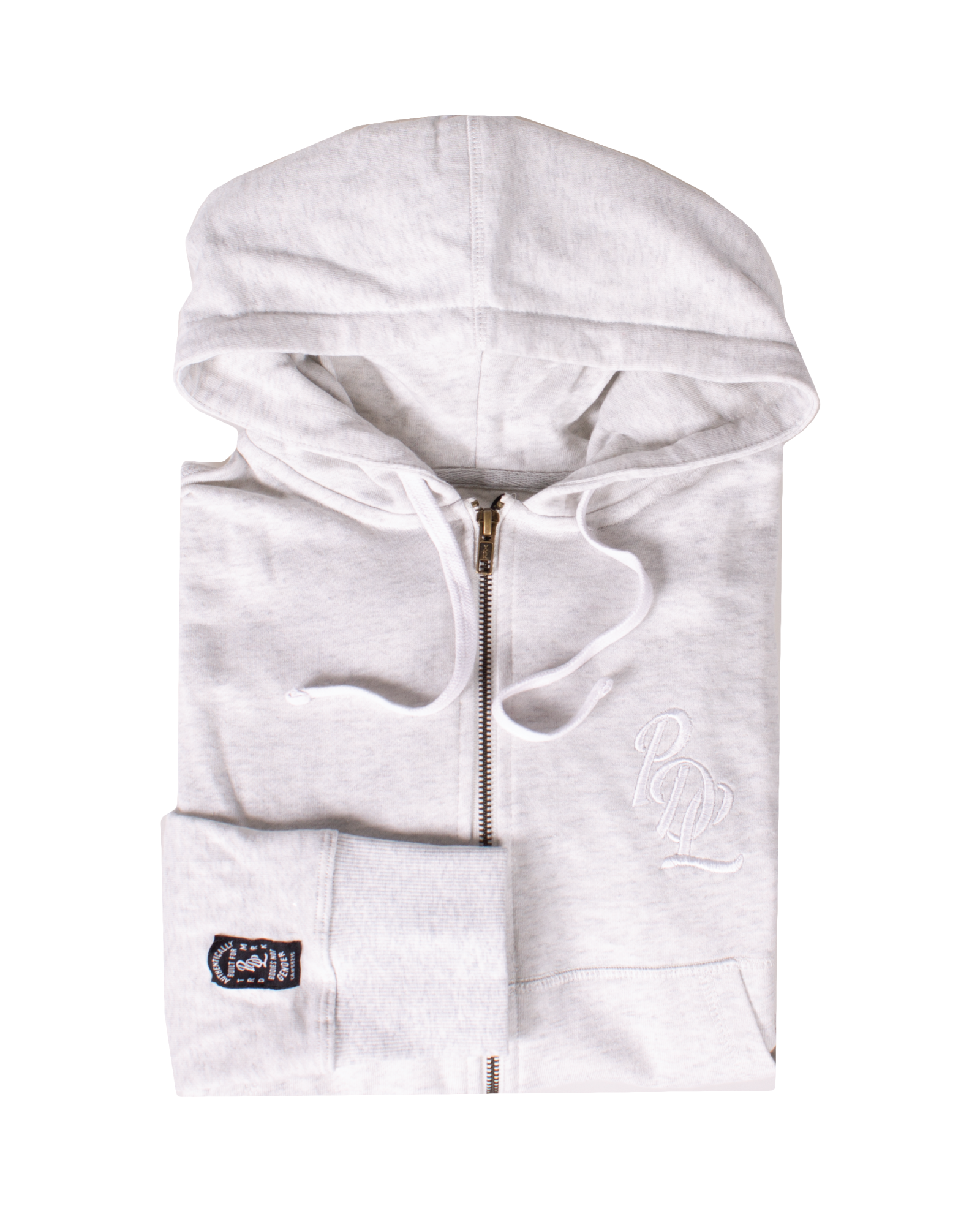 Plus Melange Script Hoodie