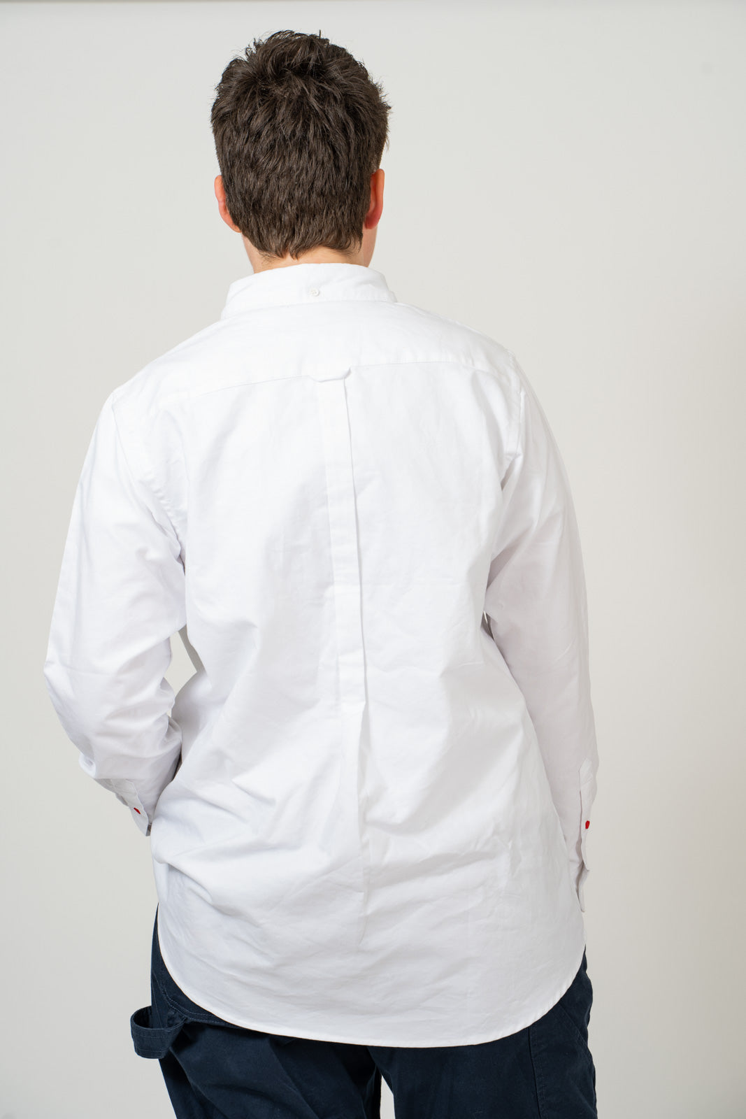 White Long Sleeve Button Up