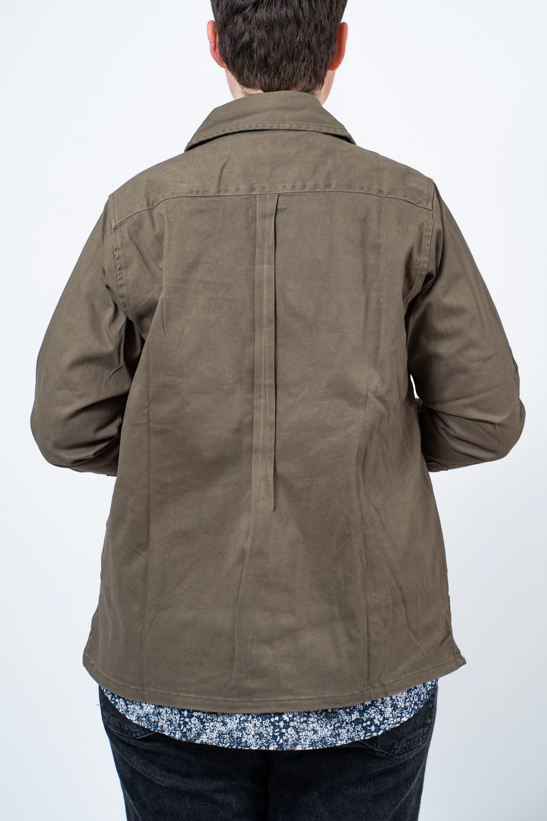 Olive Essential Shirt Jacket