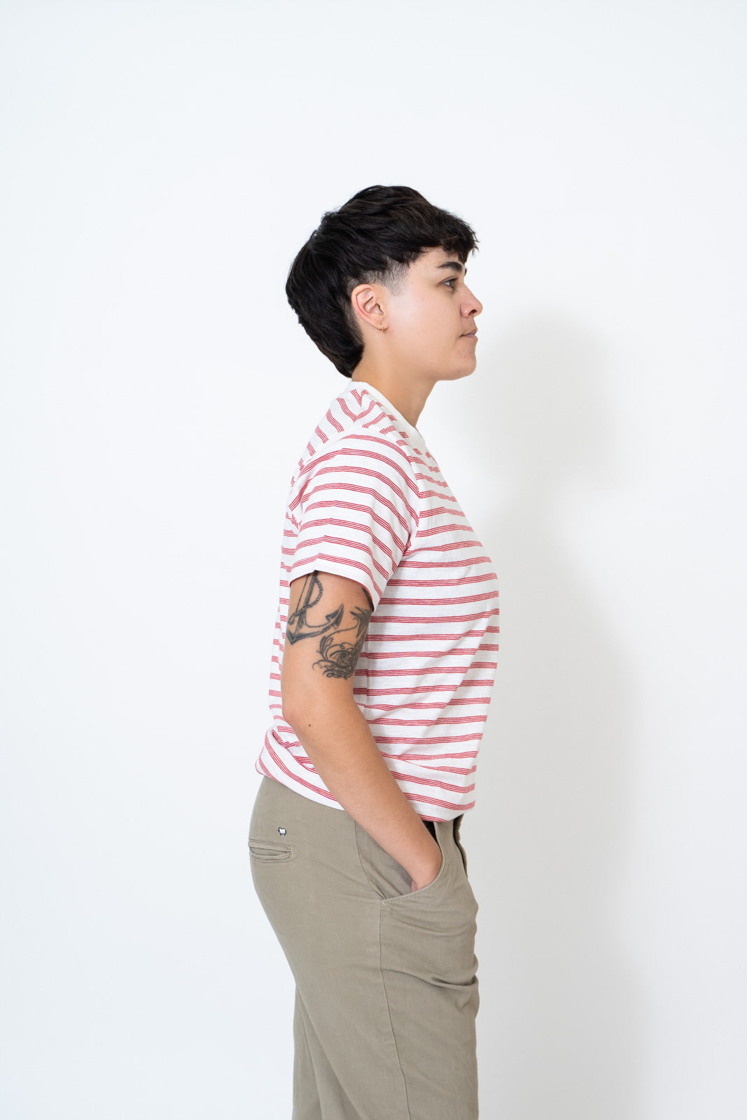 Red Stripe Tee