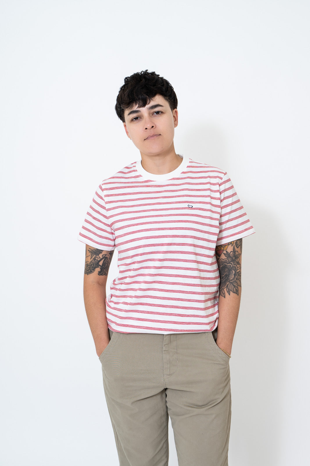 Red Stripe Tee