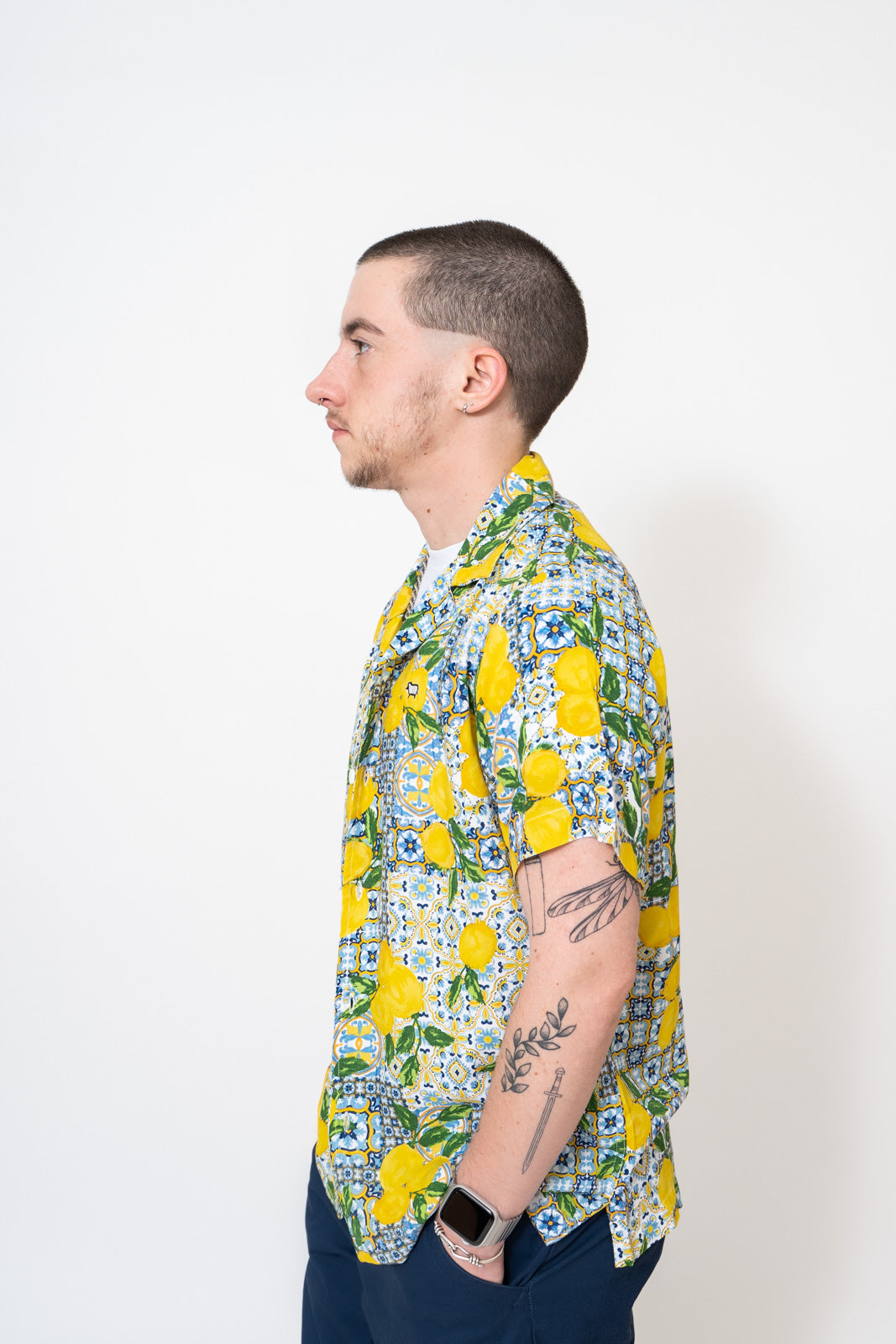 Positano Camp Collar Shirt