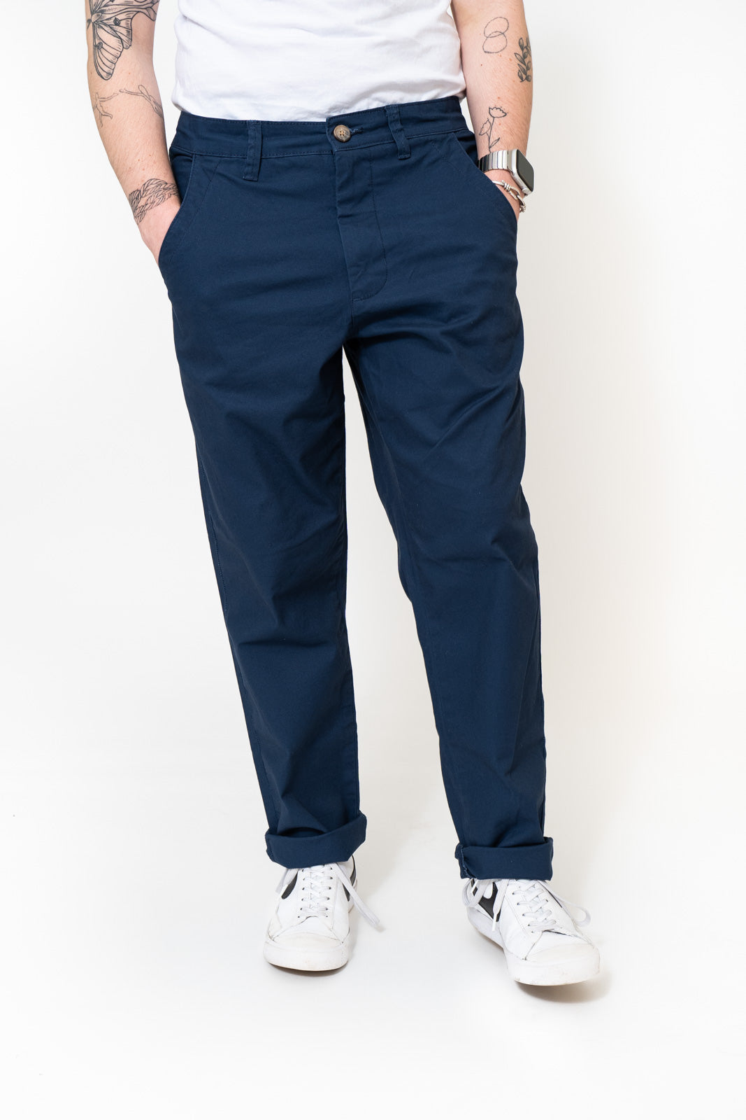 Navy Trouser