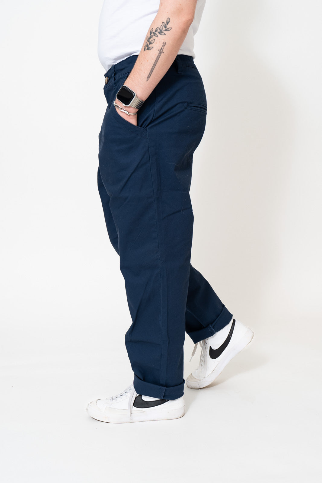 Navy Trouser