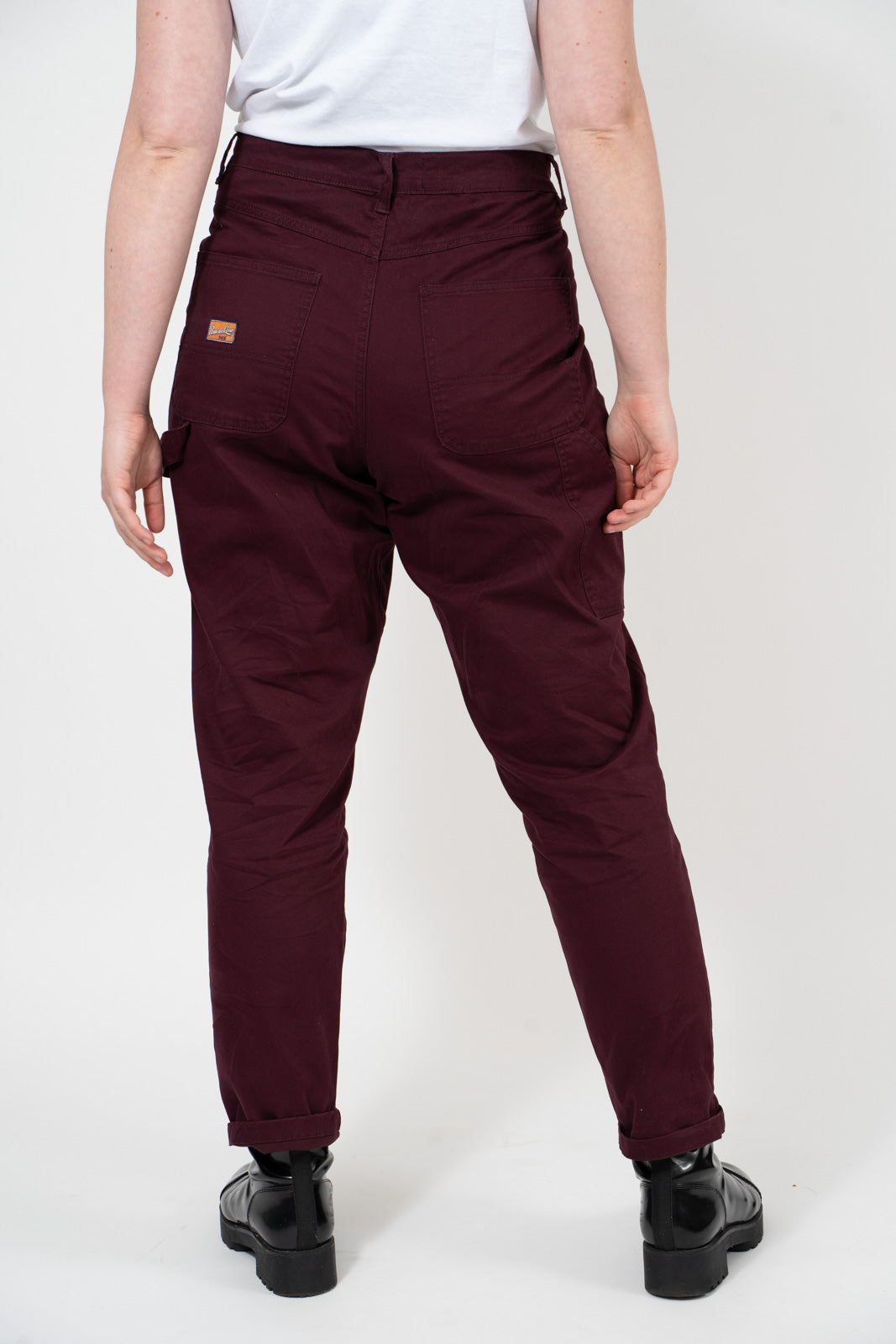 Burgundy Carpenter Pant