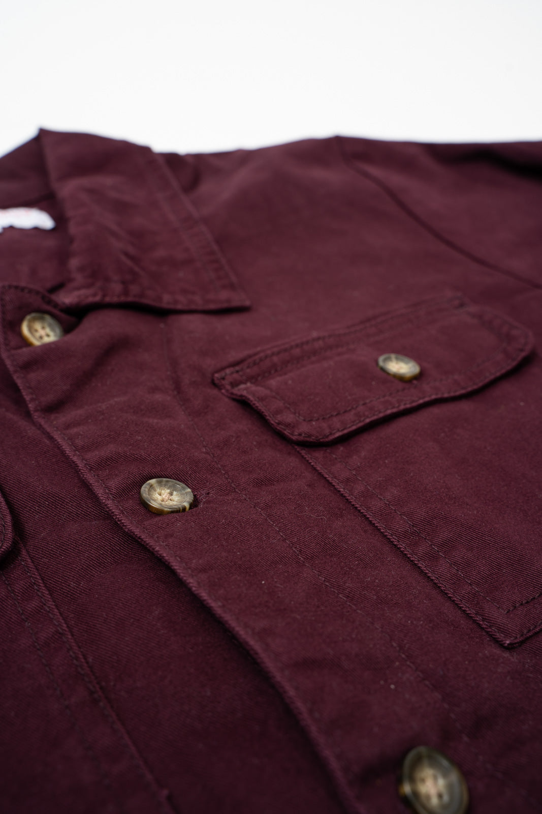 Burgundy Utility Jacket