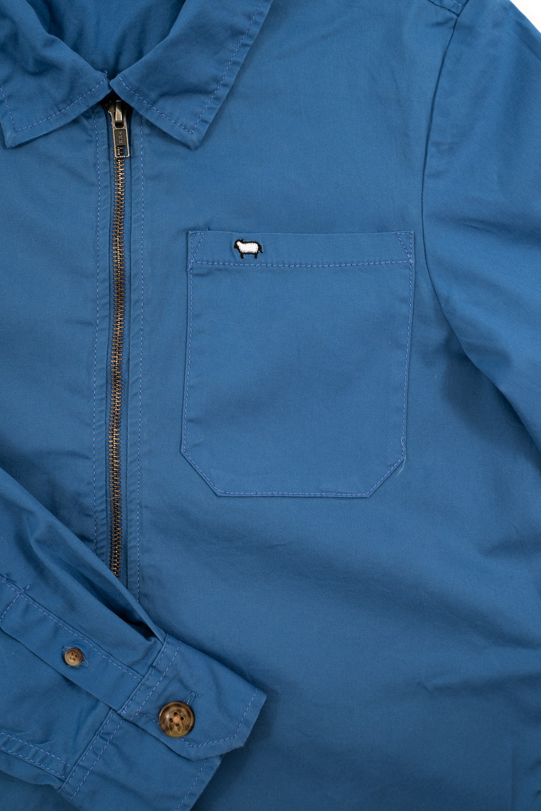 Cobalt Car Coat