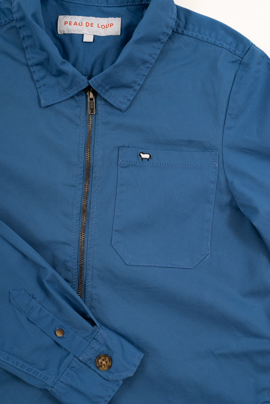 Cobalt Car Coat
