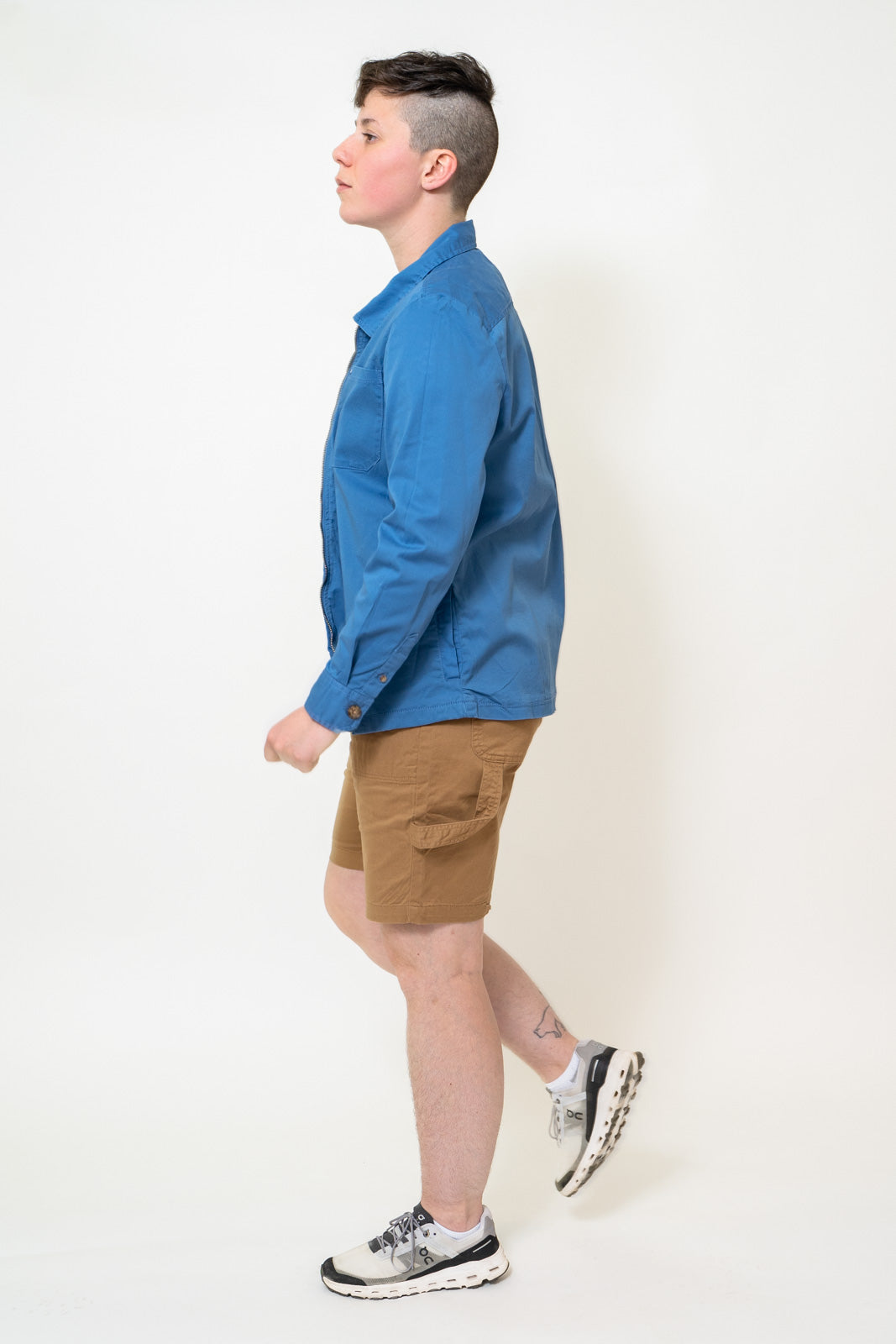 Cobalt Car Coat