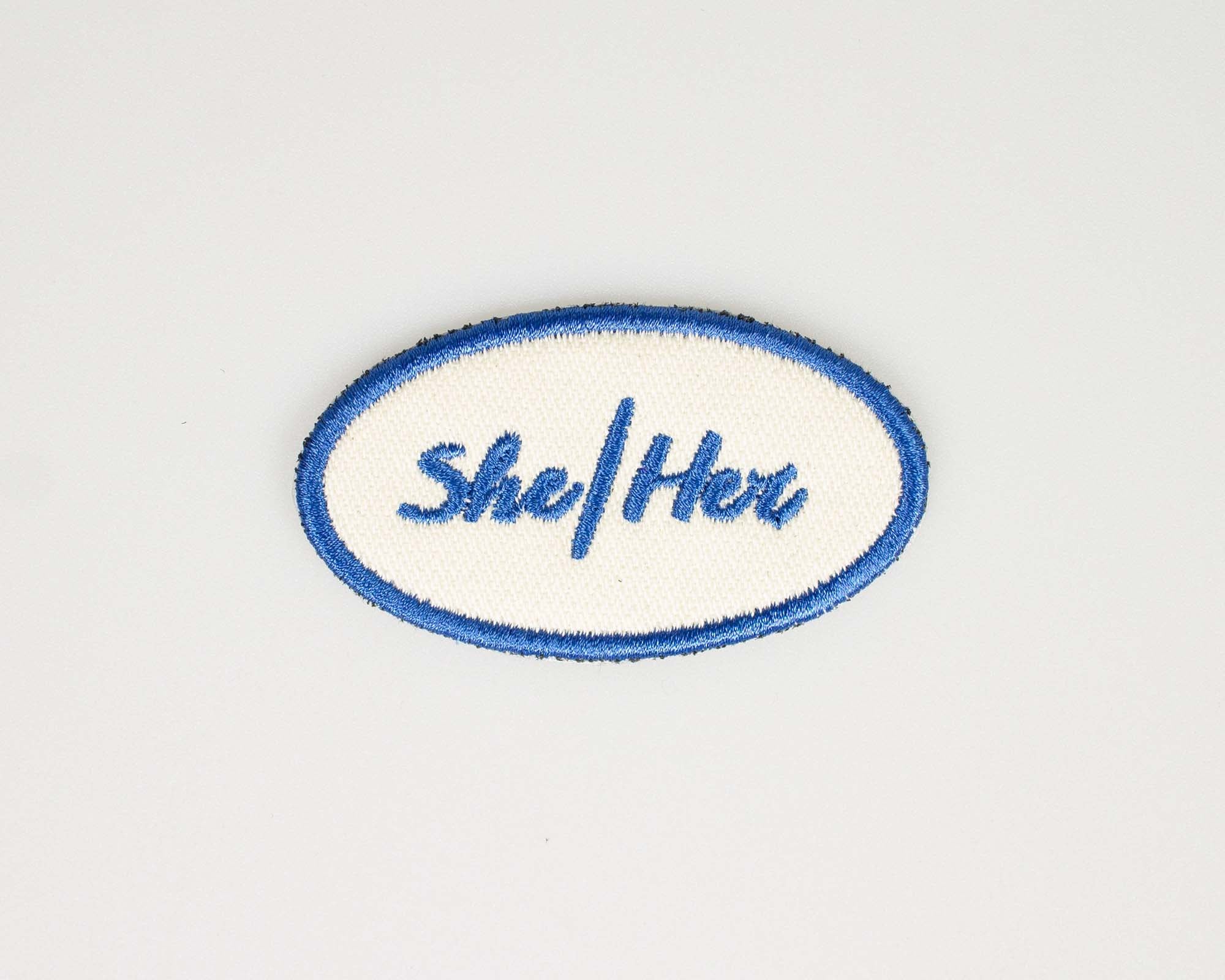 She/Her Pronoun Patch