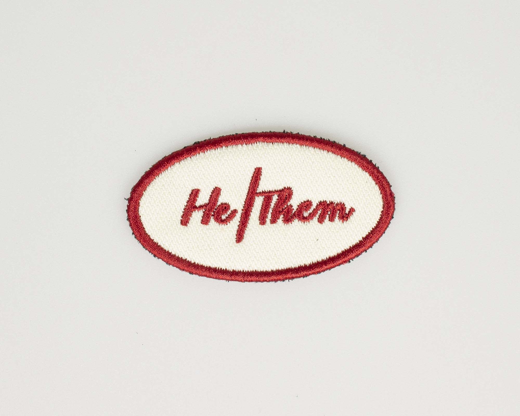 He/Them Pronoun Patch