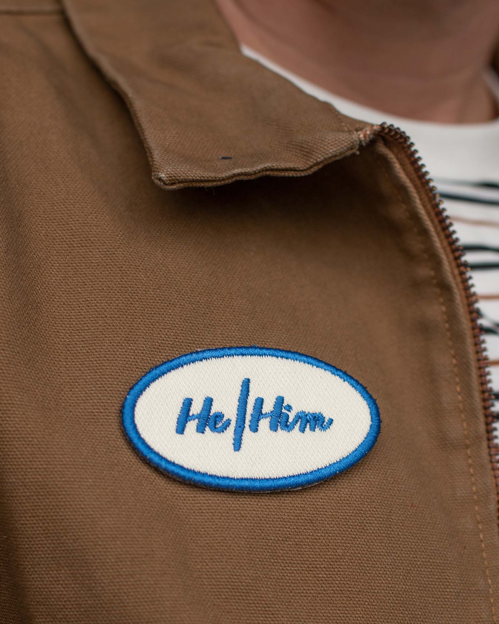 He/Him Pronoun Patch