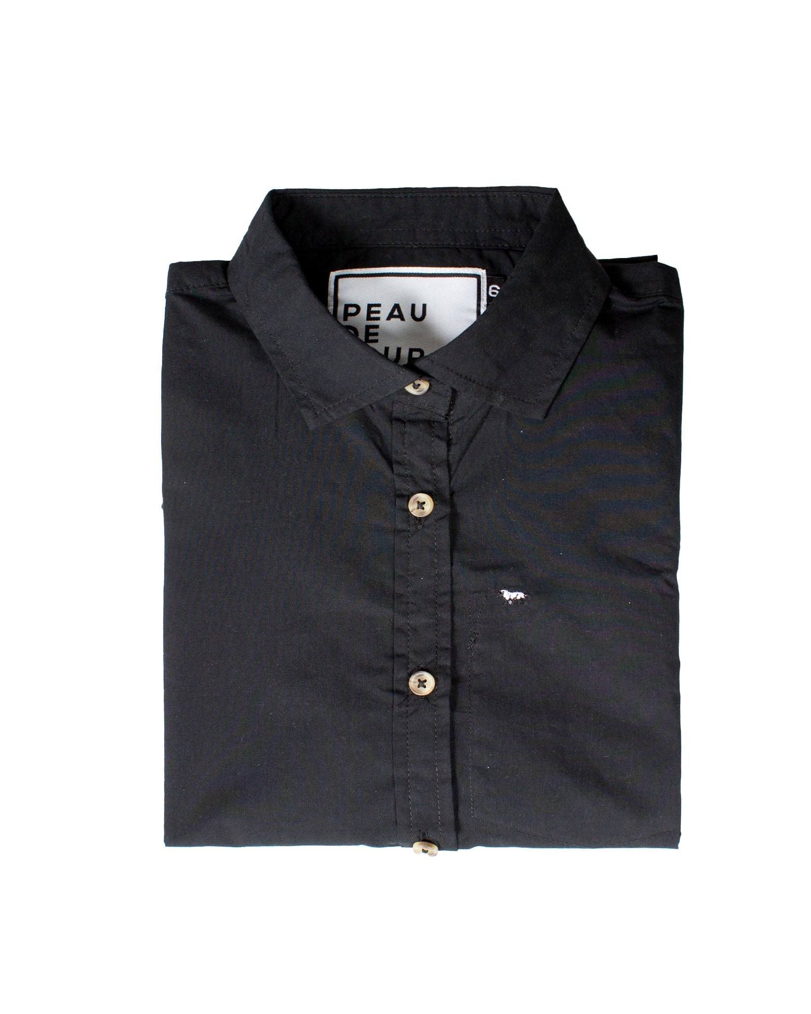 Black Oxford Short Sleeve