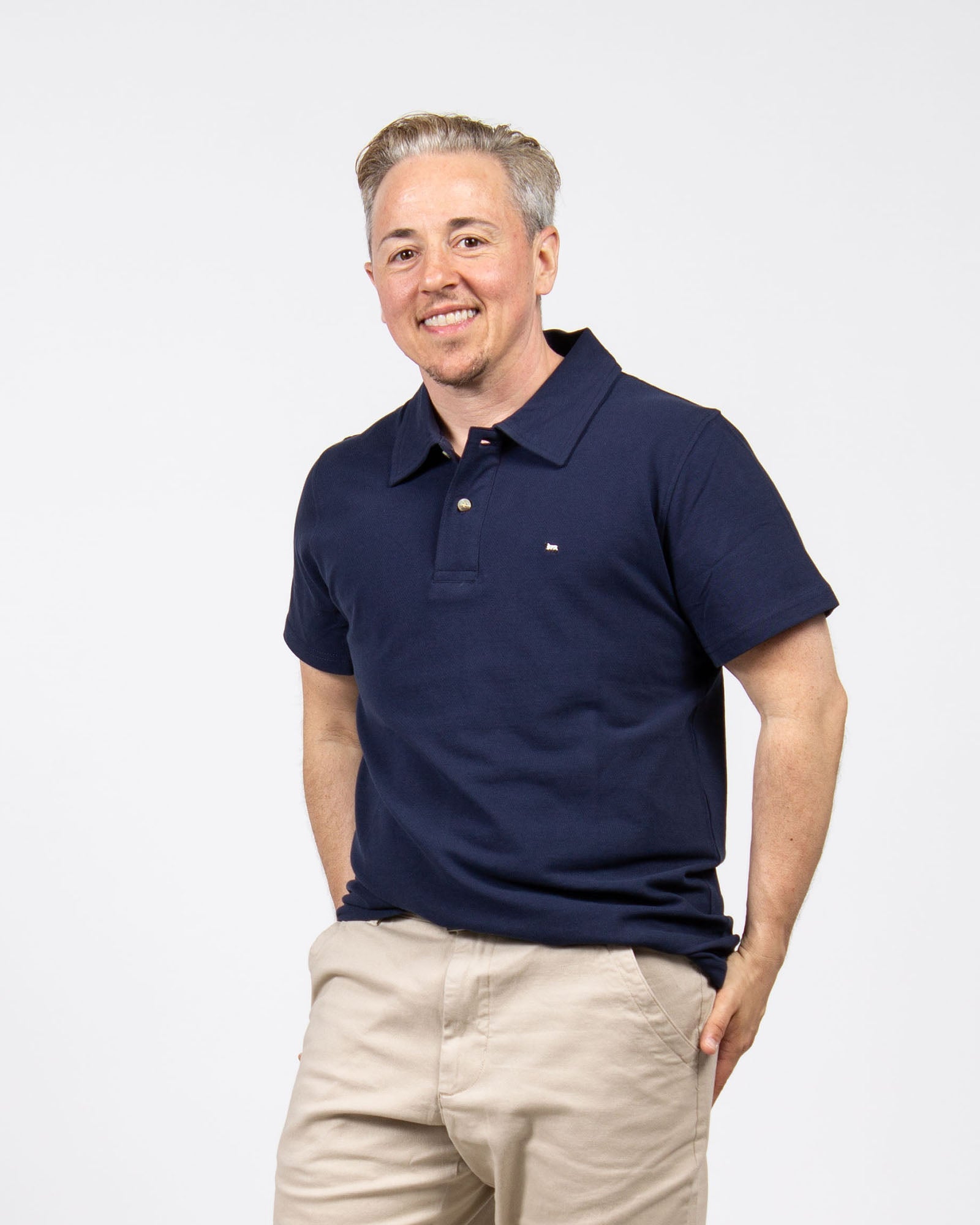 Classic Navy Polo