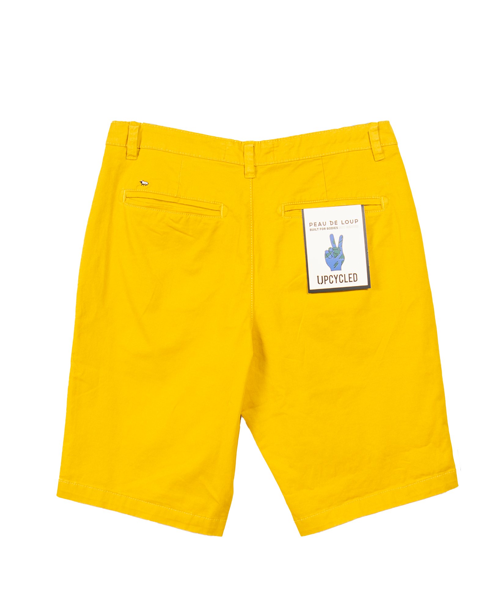 Mustard Chino Short