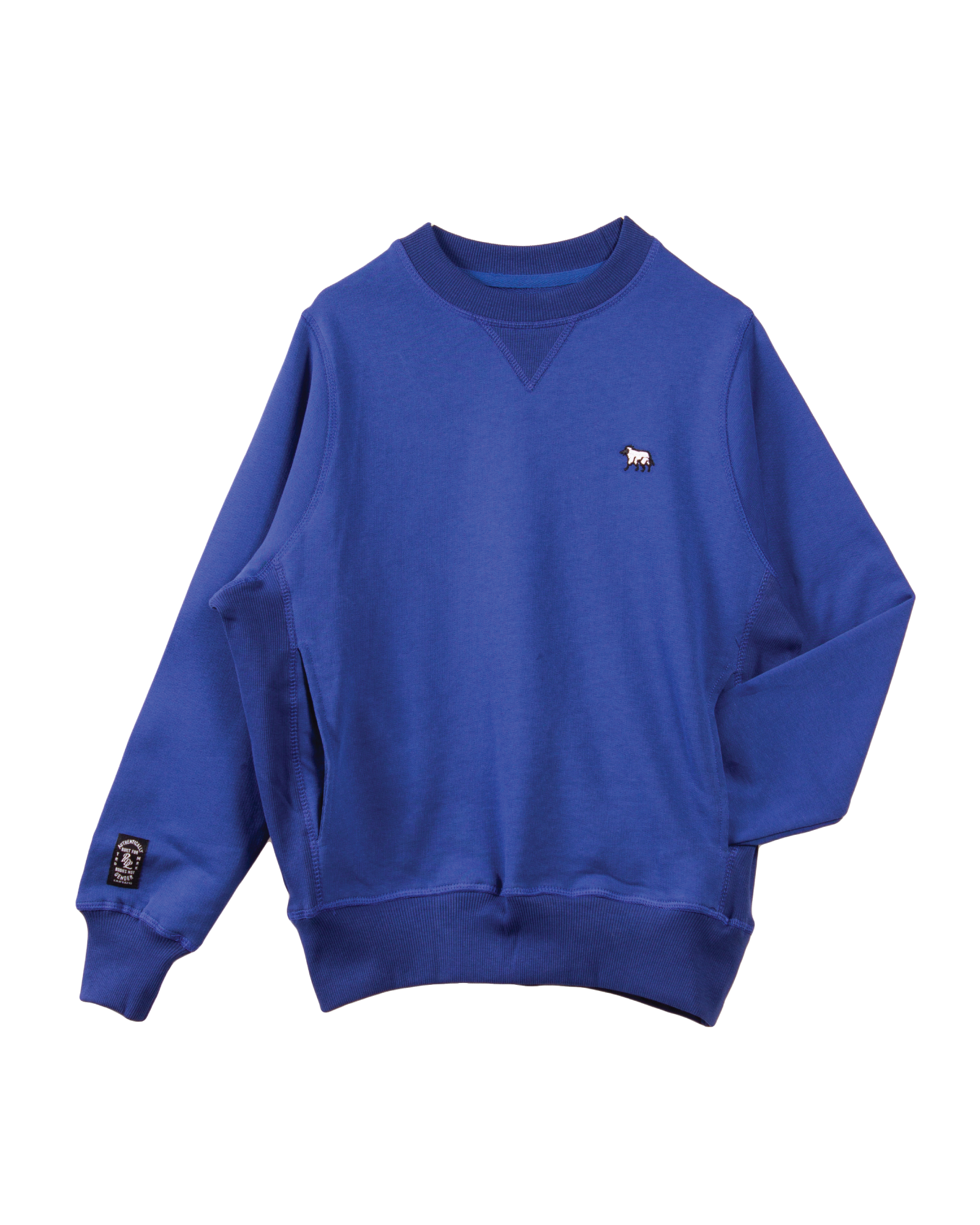 Kids Blue Logo Crew